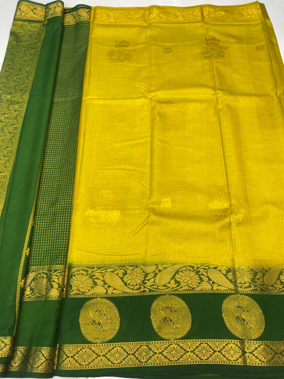 Mysore Chex Butta Saree(3624-R11)