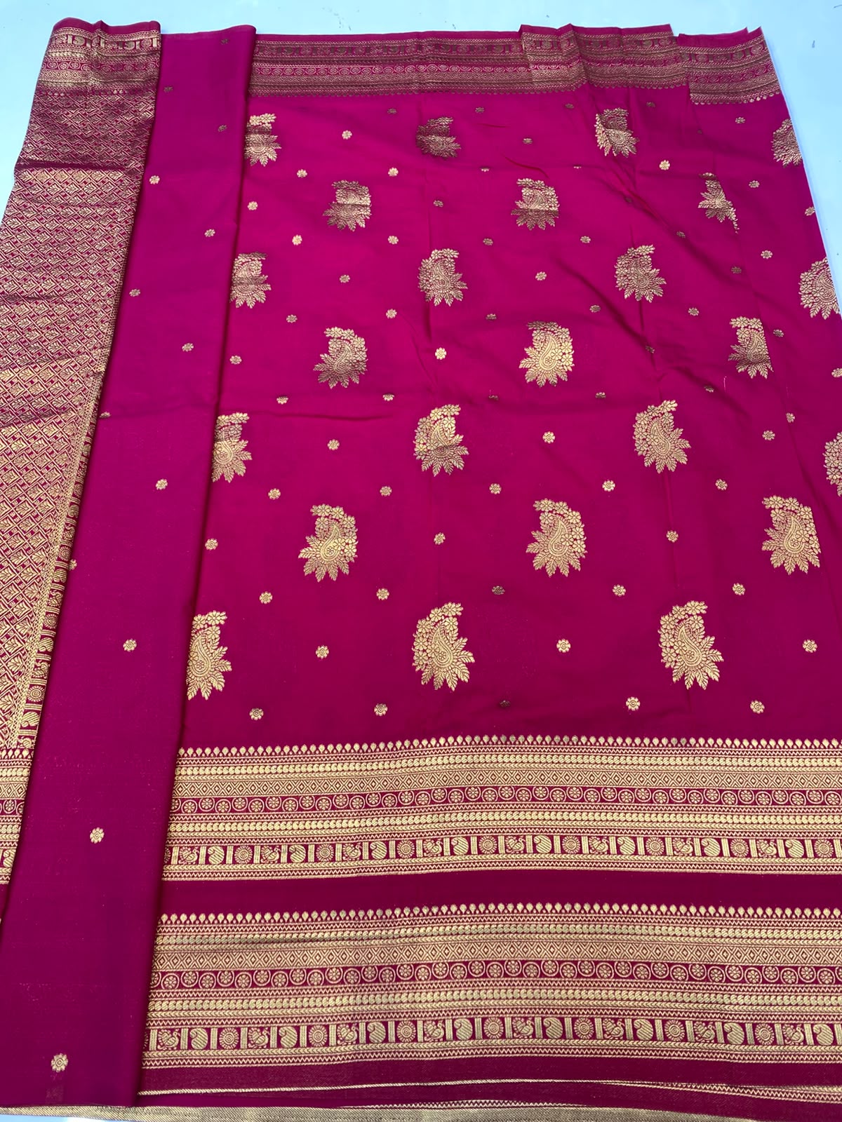 Khaddi Georgette Saree(3785-R21)