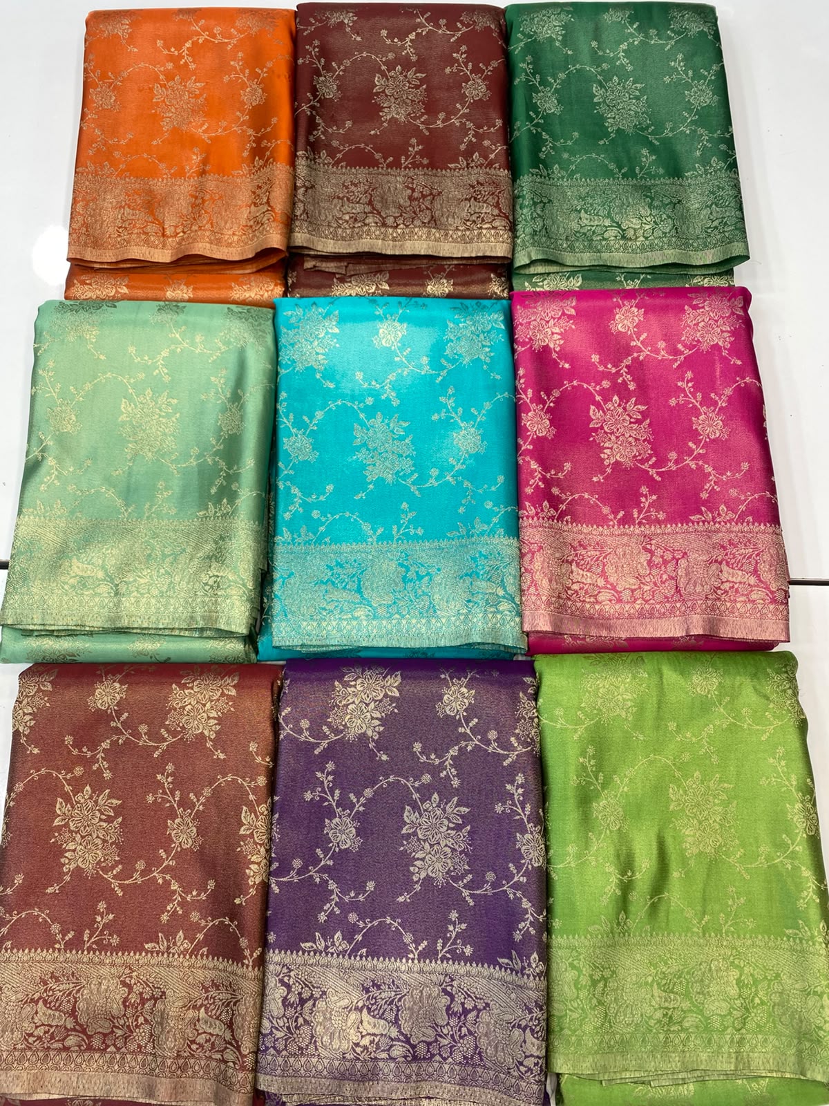 Semi Silk Butta Saree(3788B-R8)