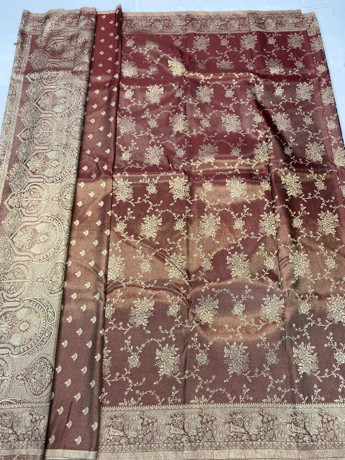 Semi Silk Butta Saree(3788B-R8)