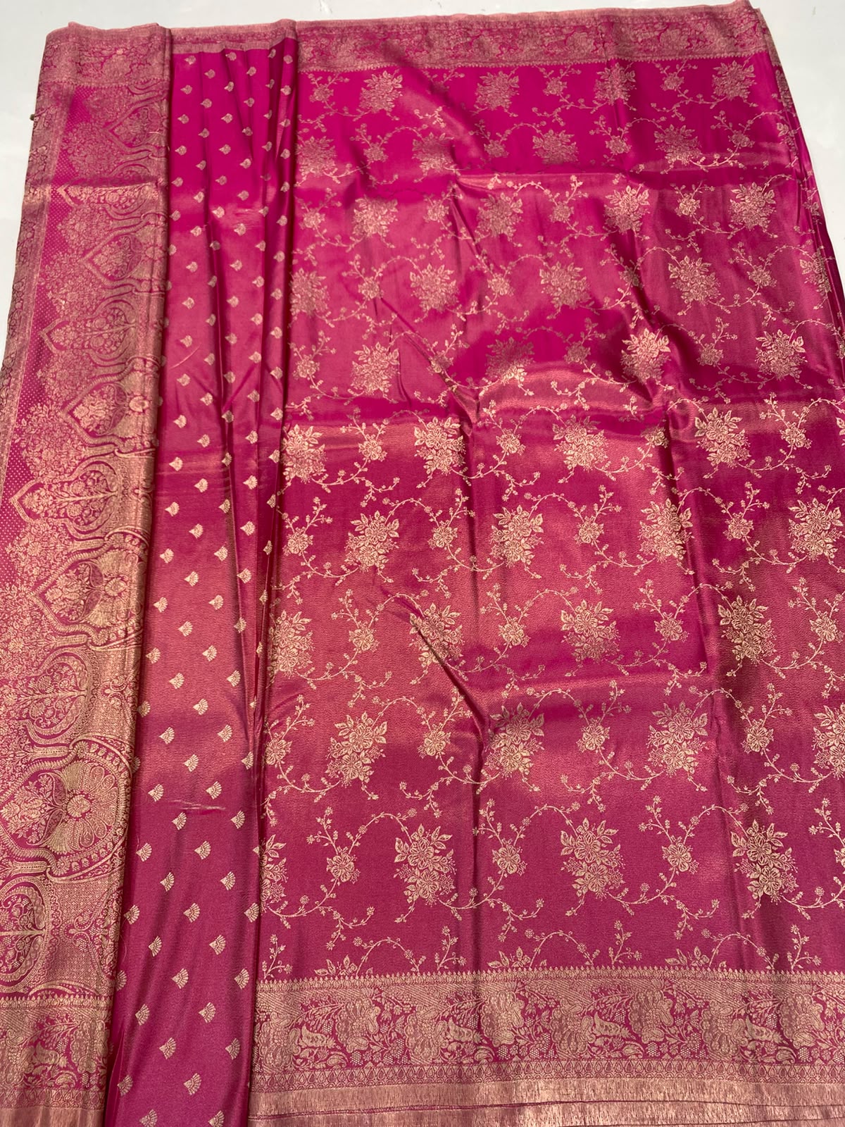 Semi Silk Butta Saree(3788B-R8)