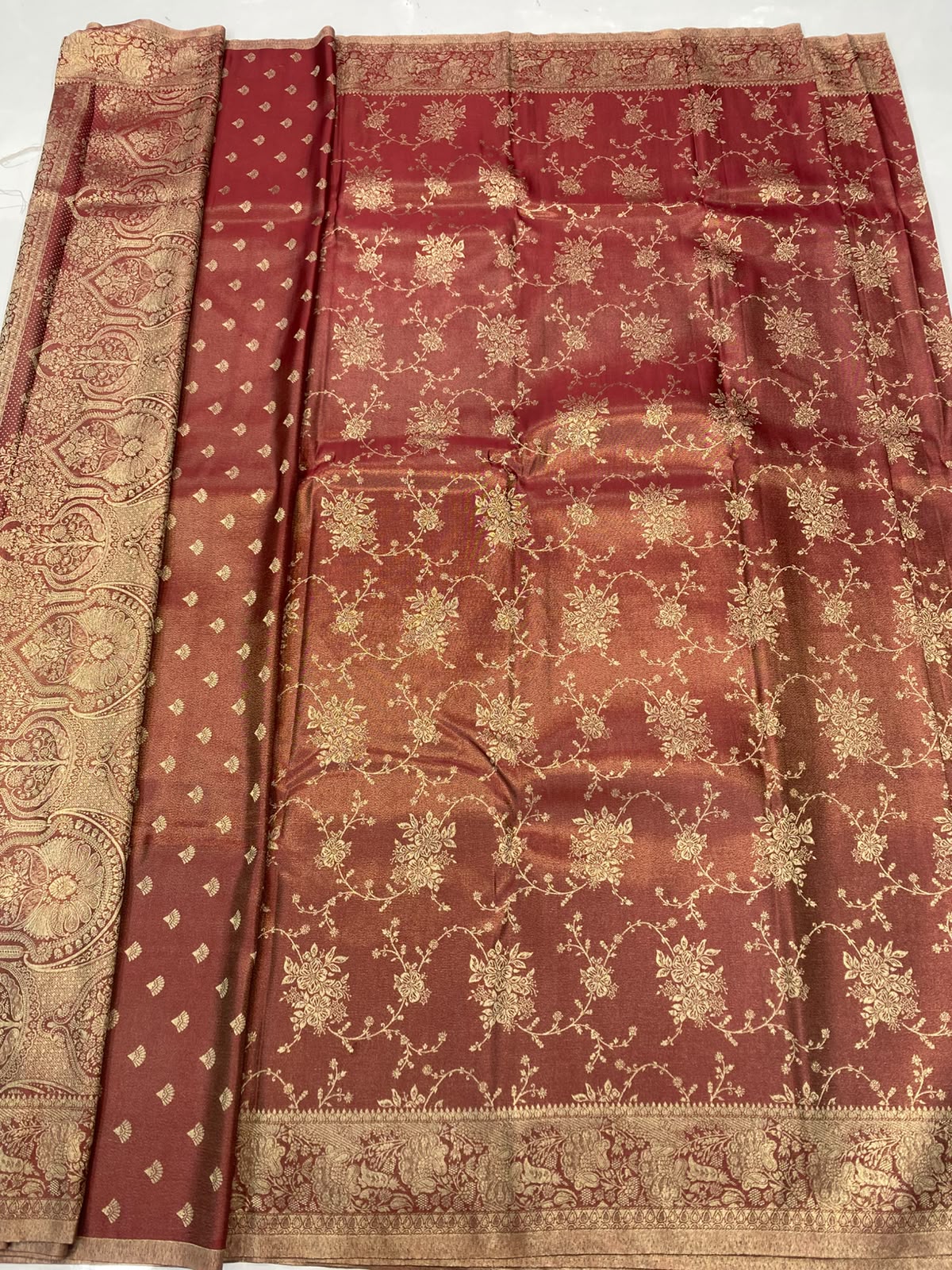 Semi Silk Butta Saree(3788B-R8)