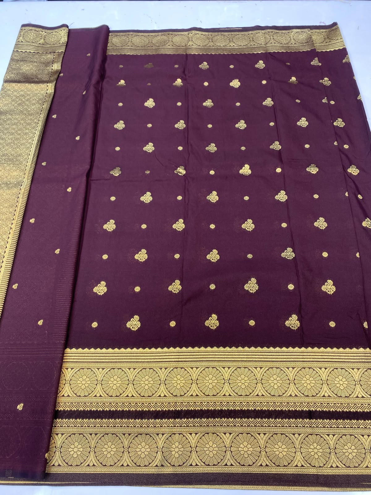 Khaddi Georgette Saree(3785A-R33)