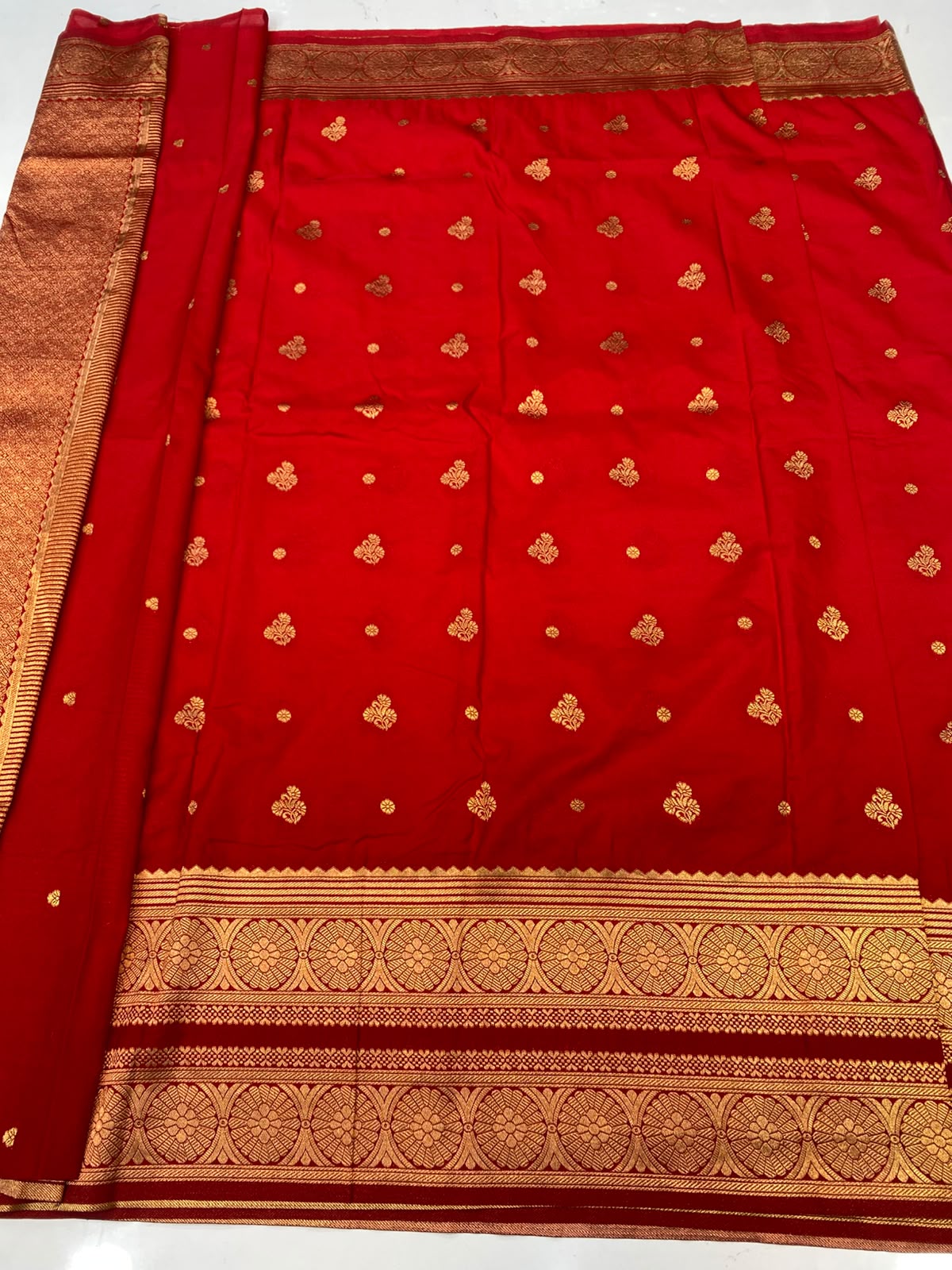 Khaddi Georgette Saree(3785A-R33)