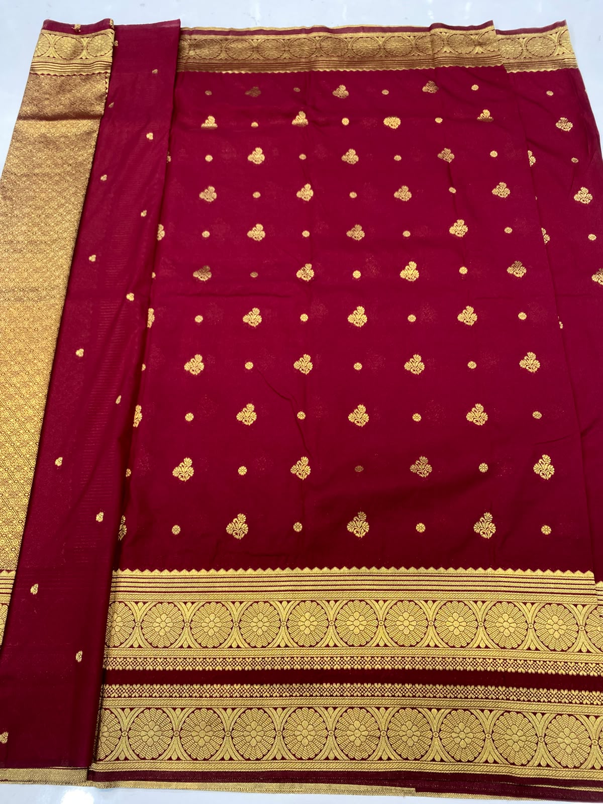 Khaddi Georgette Saree(3785A-R33)