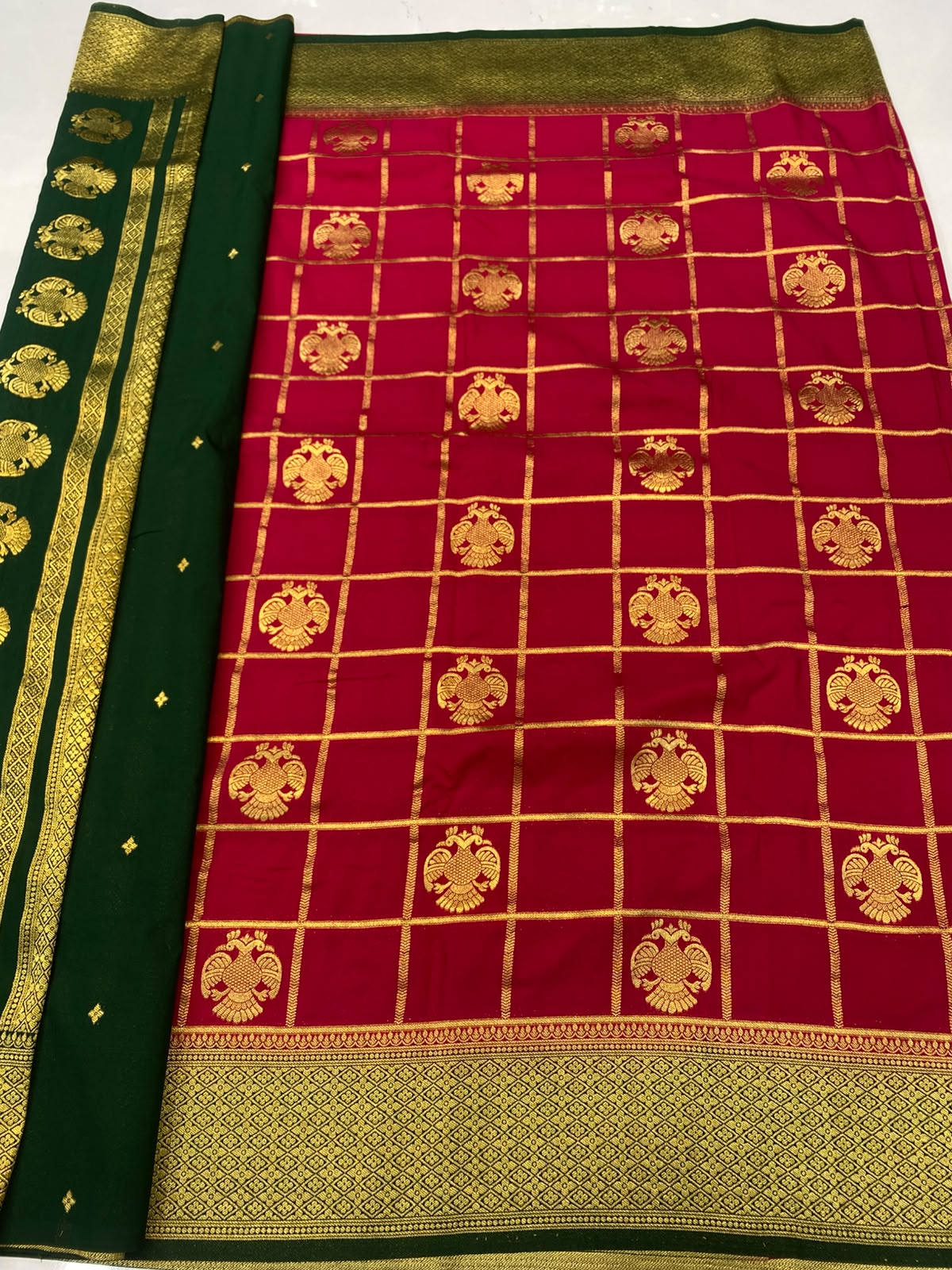 Khaddi Georgette Saree(3787-R26)