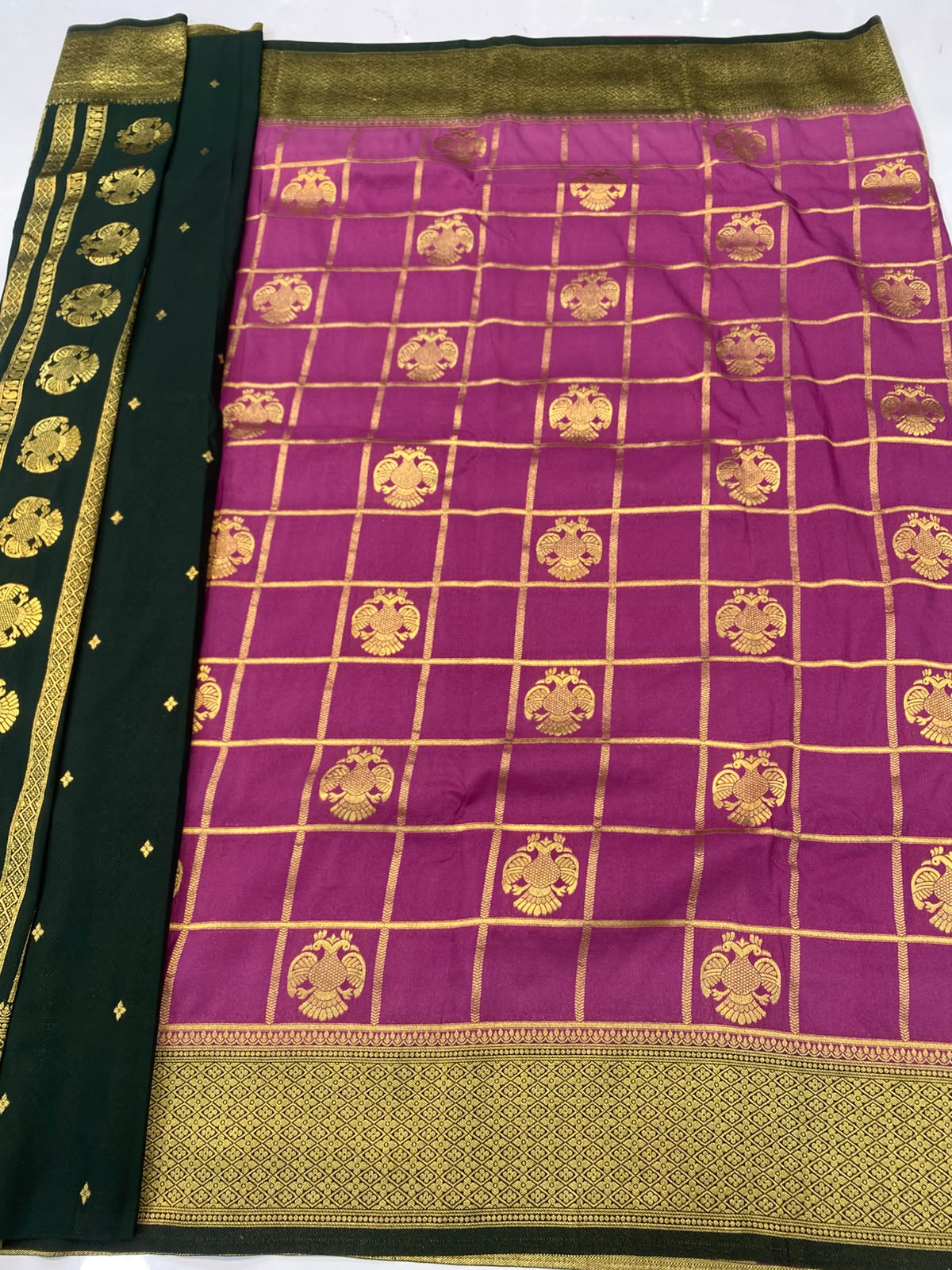 Khaddi Georgette Saree(3787-R26)