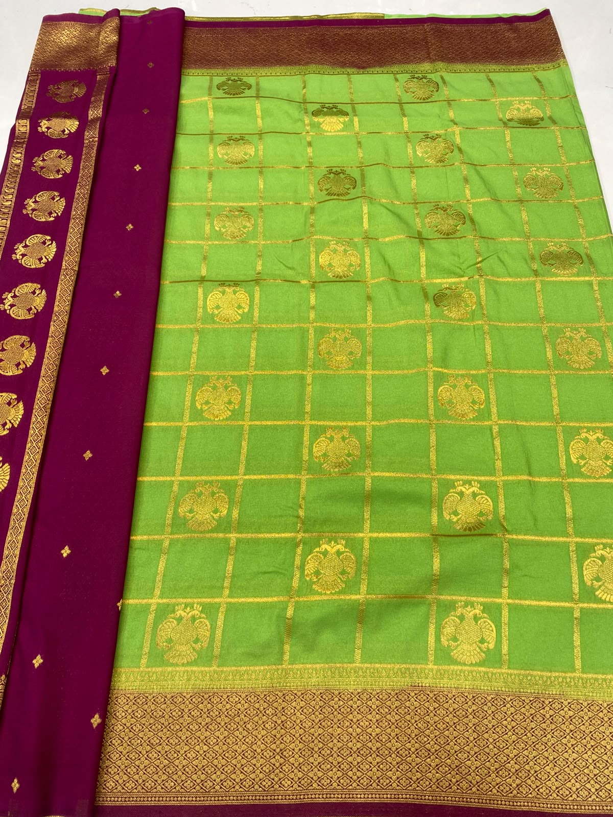 Khaddi Georgette Saree(3787-R26)