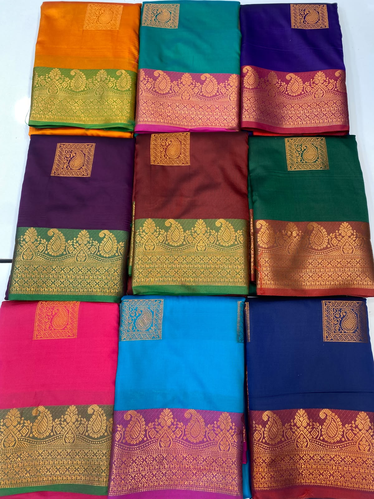 Semi Silk Butta Saree(3796-R19)