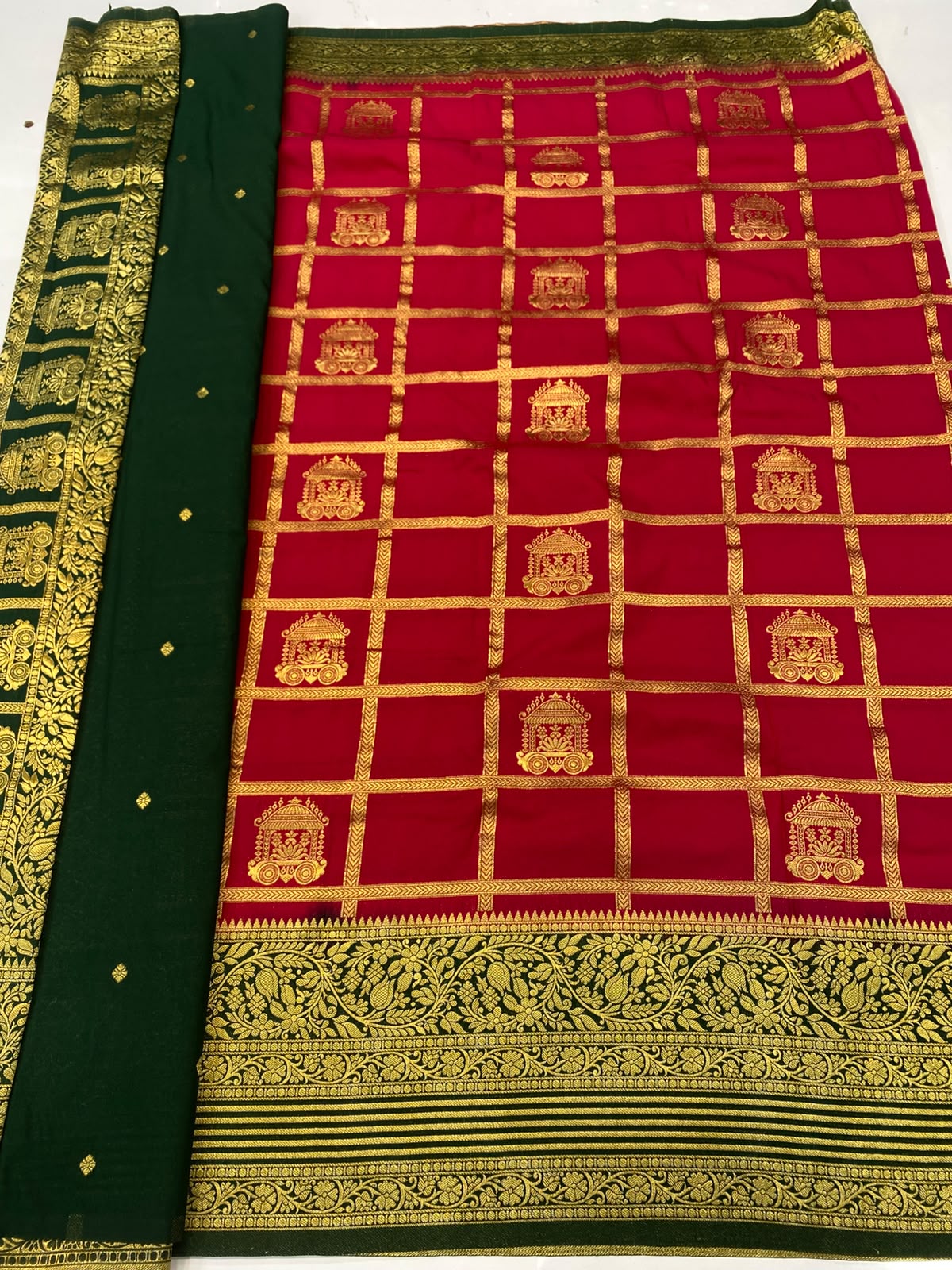 Khaddi Georgette Saree(2787A-R12)