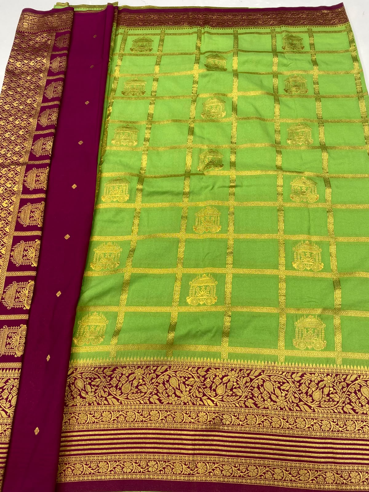 Khaddi Georgette Saree(2787A-R12)