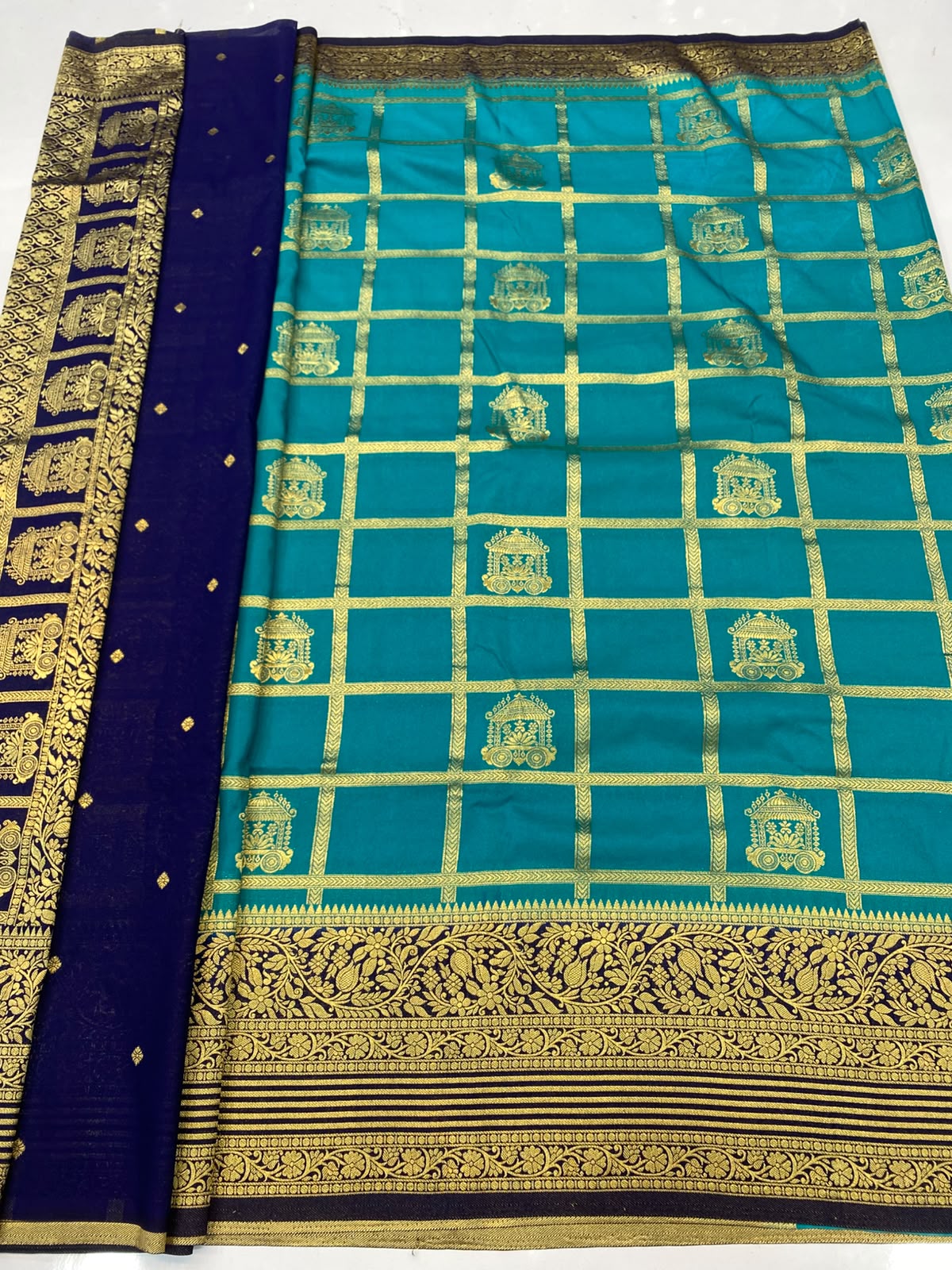 Khaddi Georgette Saree(2787A-R12)
