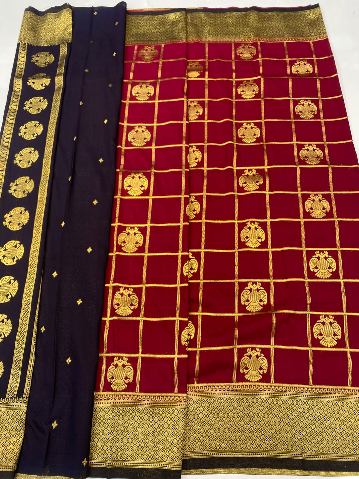 Khaddi Georgette Saree(3787B-R5)