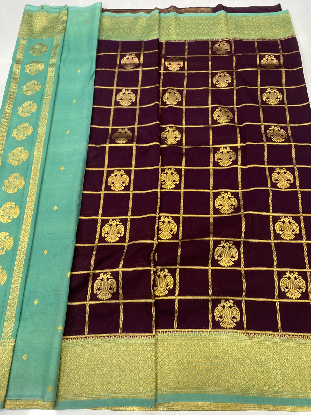 Khaddi Georgette Saree(3787B-R5)