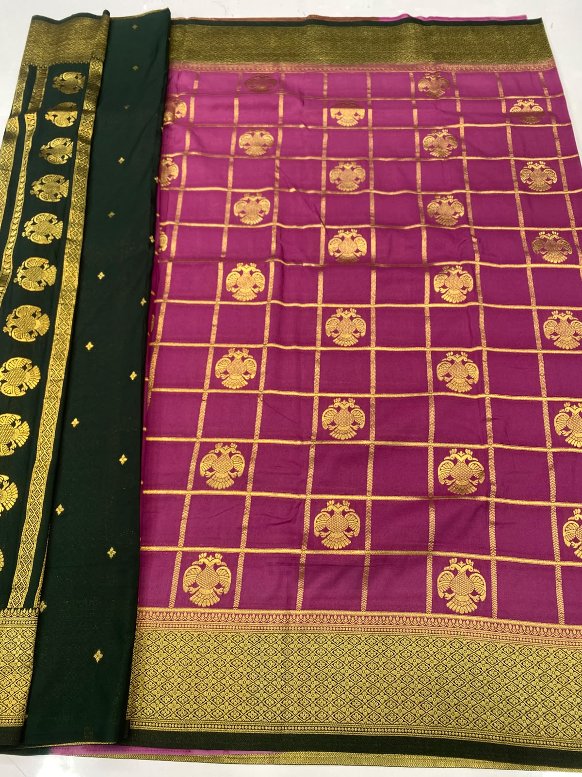 Khaddi Georgette Saree(3787B-R5)