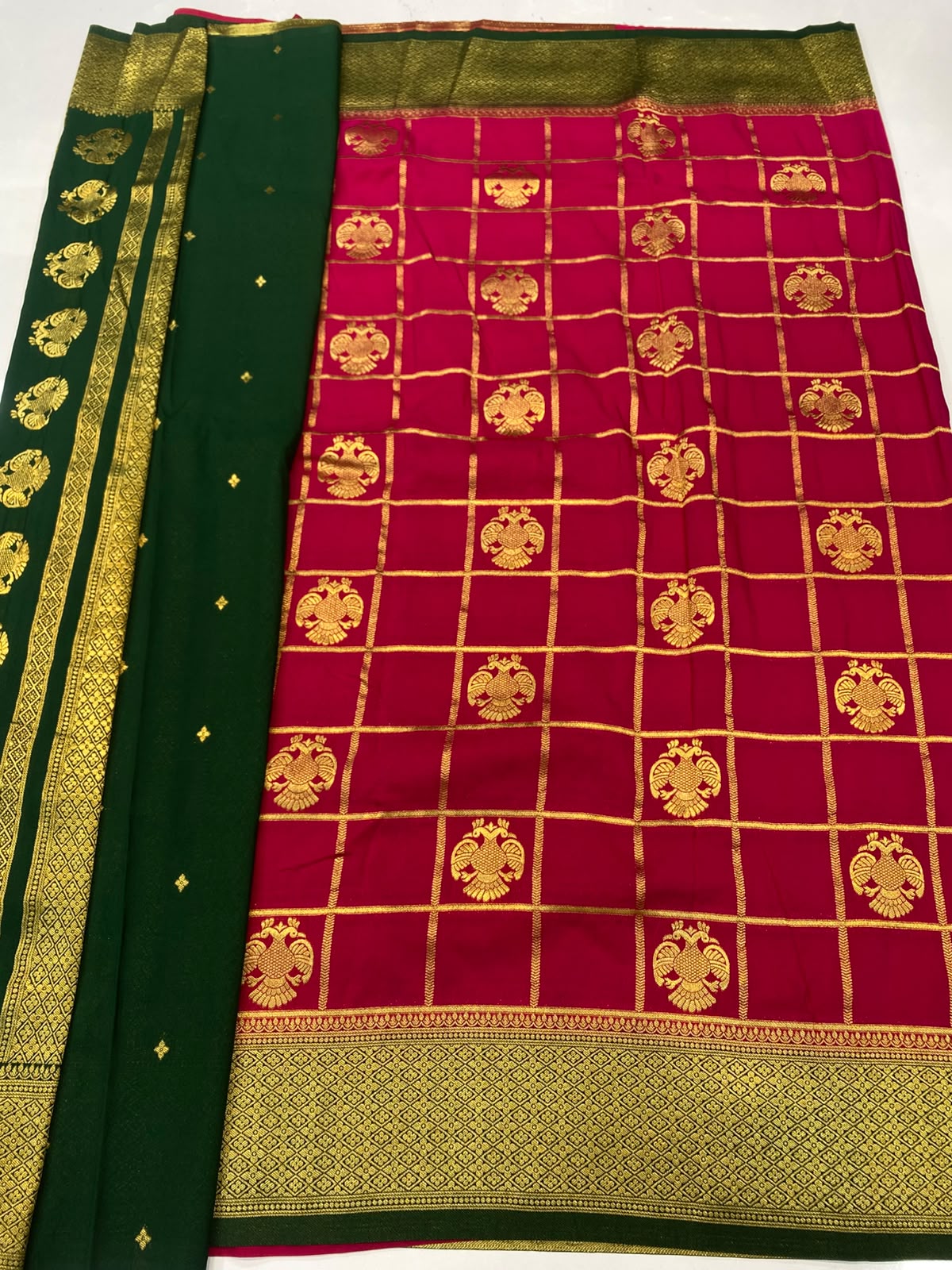 Khaddi Georgette Saree(3787B-R5)