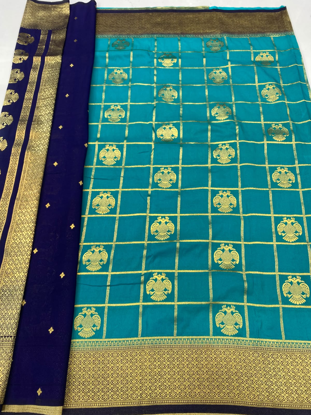 Khaddi Georgette Saree(3787B-R5)