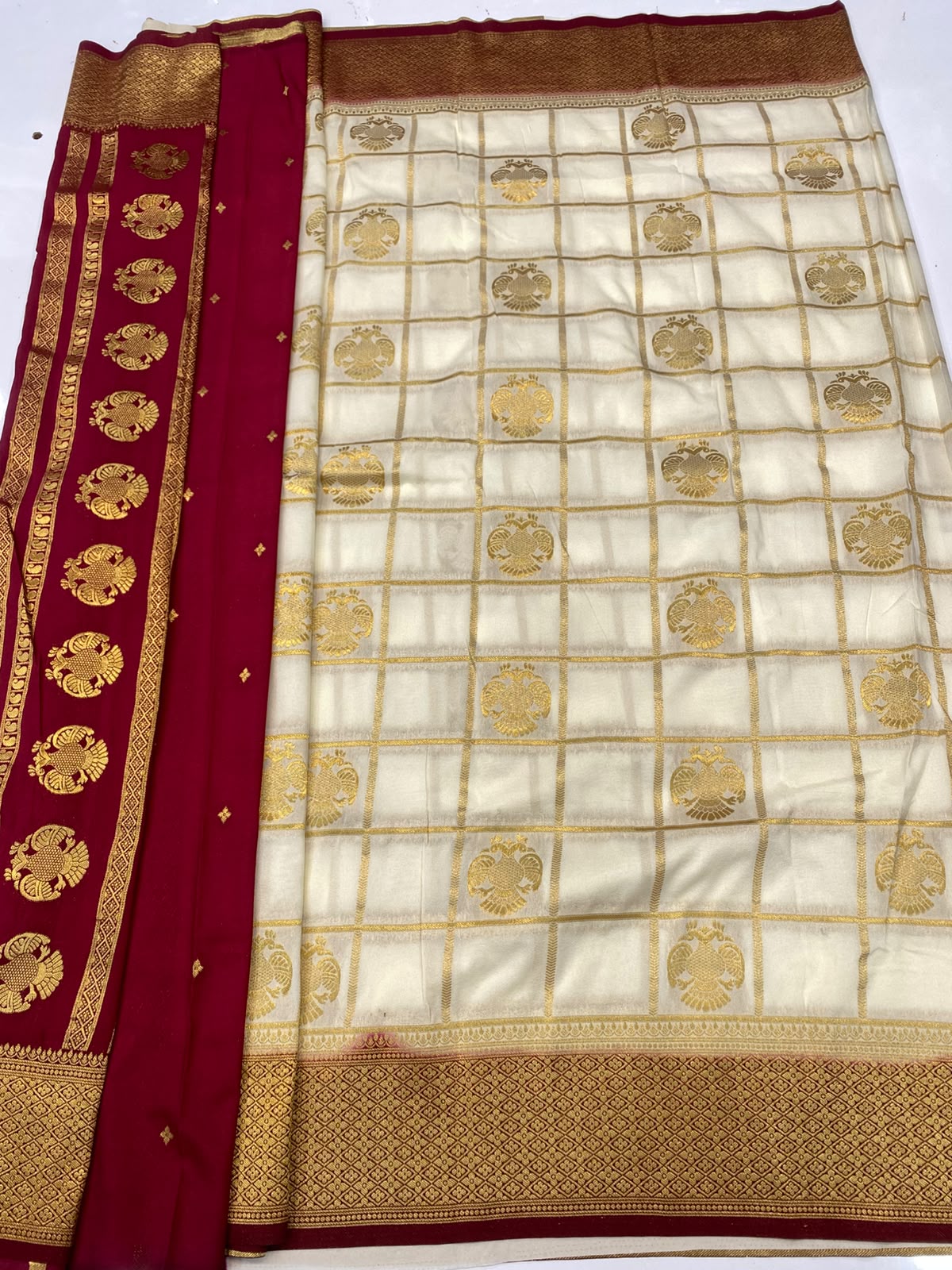 Khaddi Georgette Saree(3787B-R5)