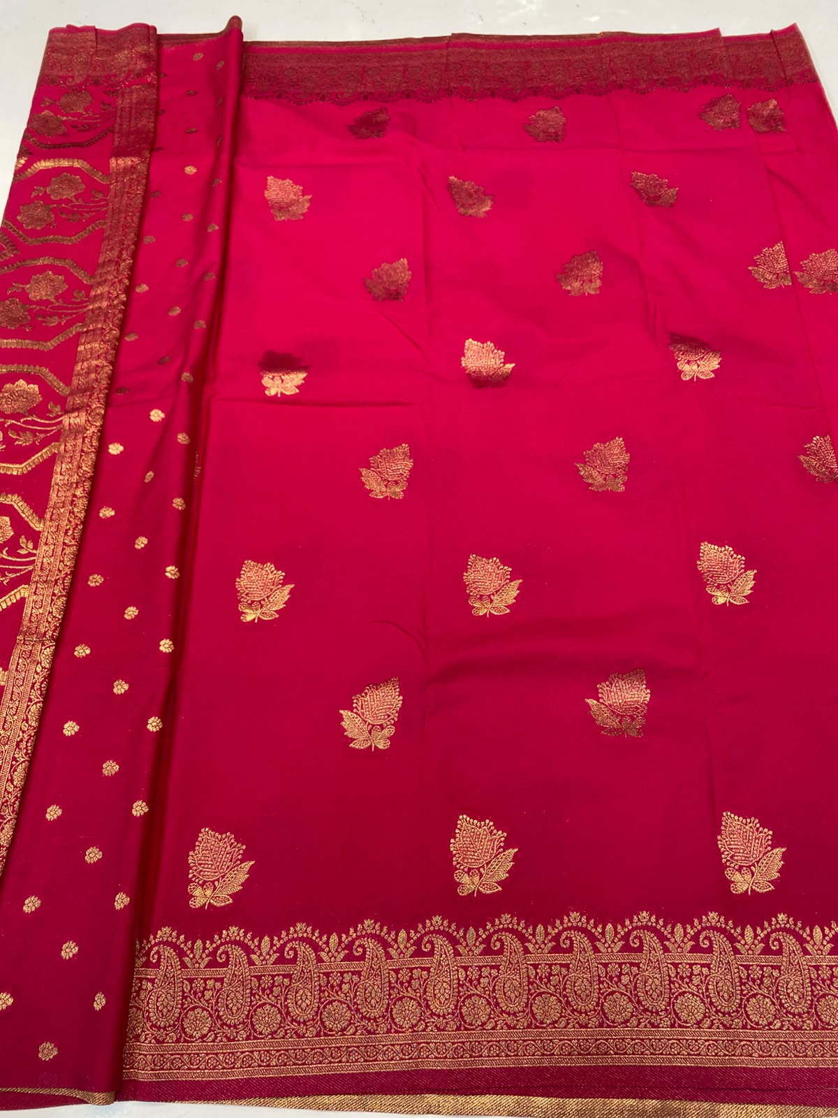 Georgette Saree(3786-R16)