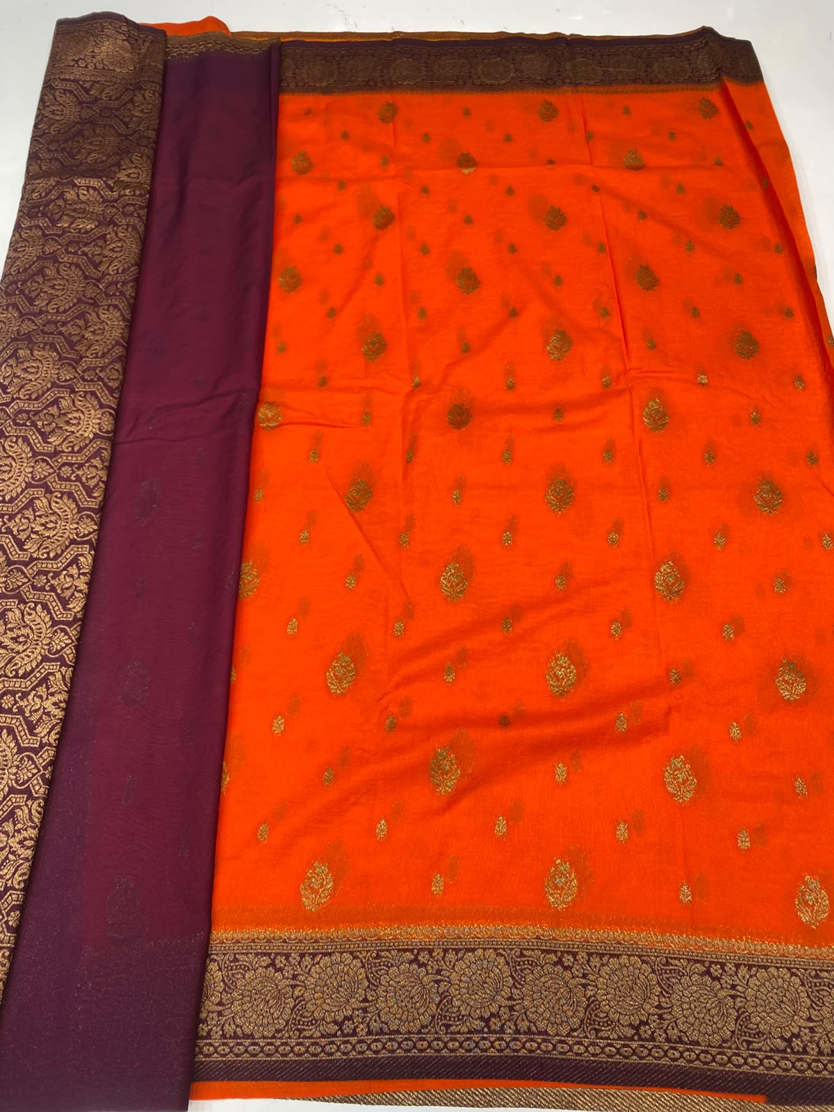 Khaddi Georgette Saree(3783A-R9)