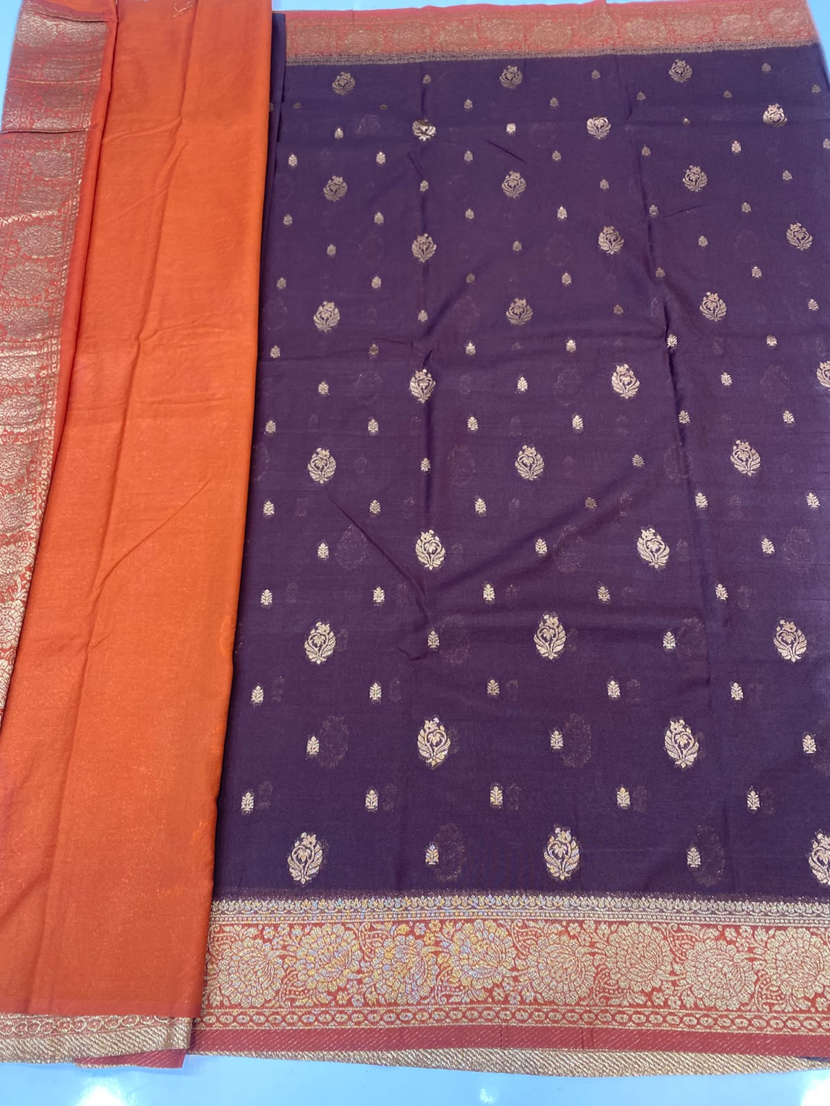 Khaddi Georgette Saree(3783A-R9)