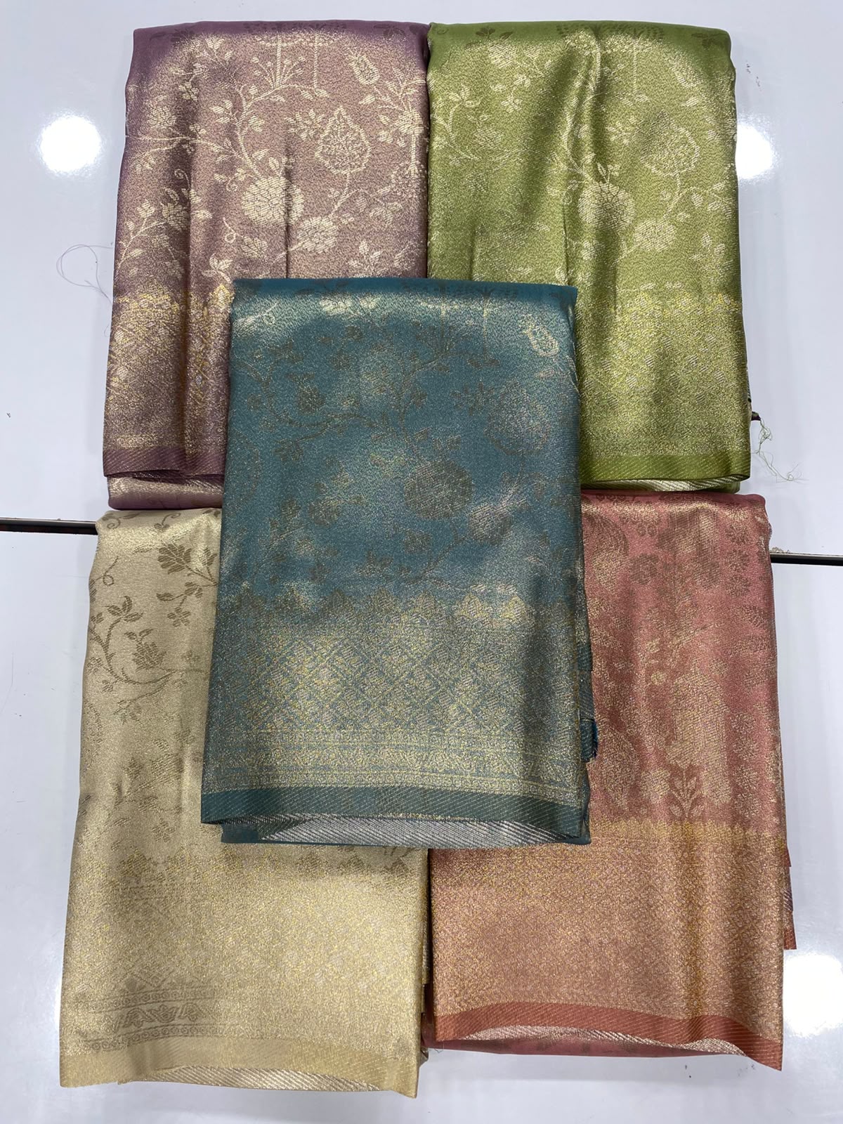 Semi Silk Butta Saree(3794-R4)