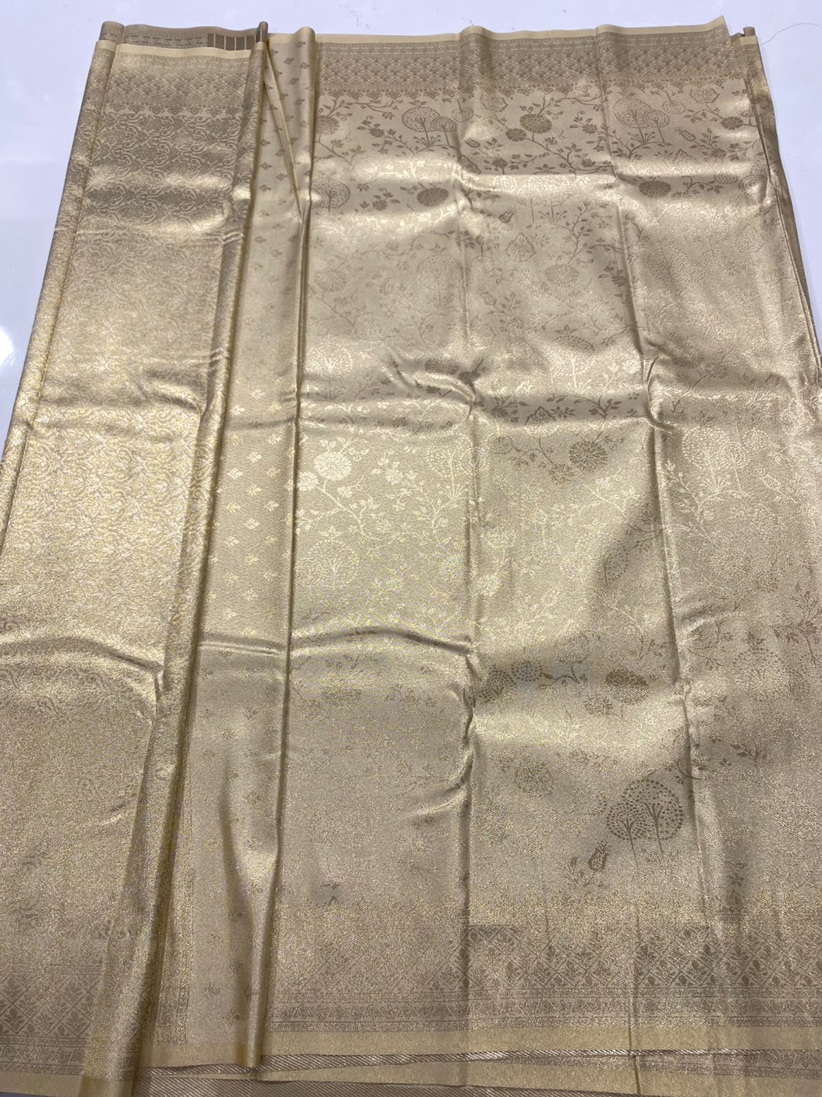 Semi Silk Butta Saree(3794-R4)