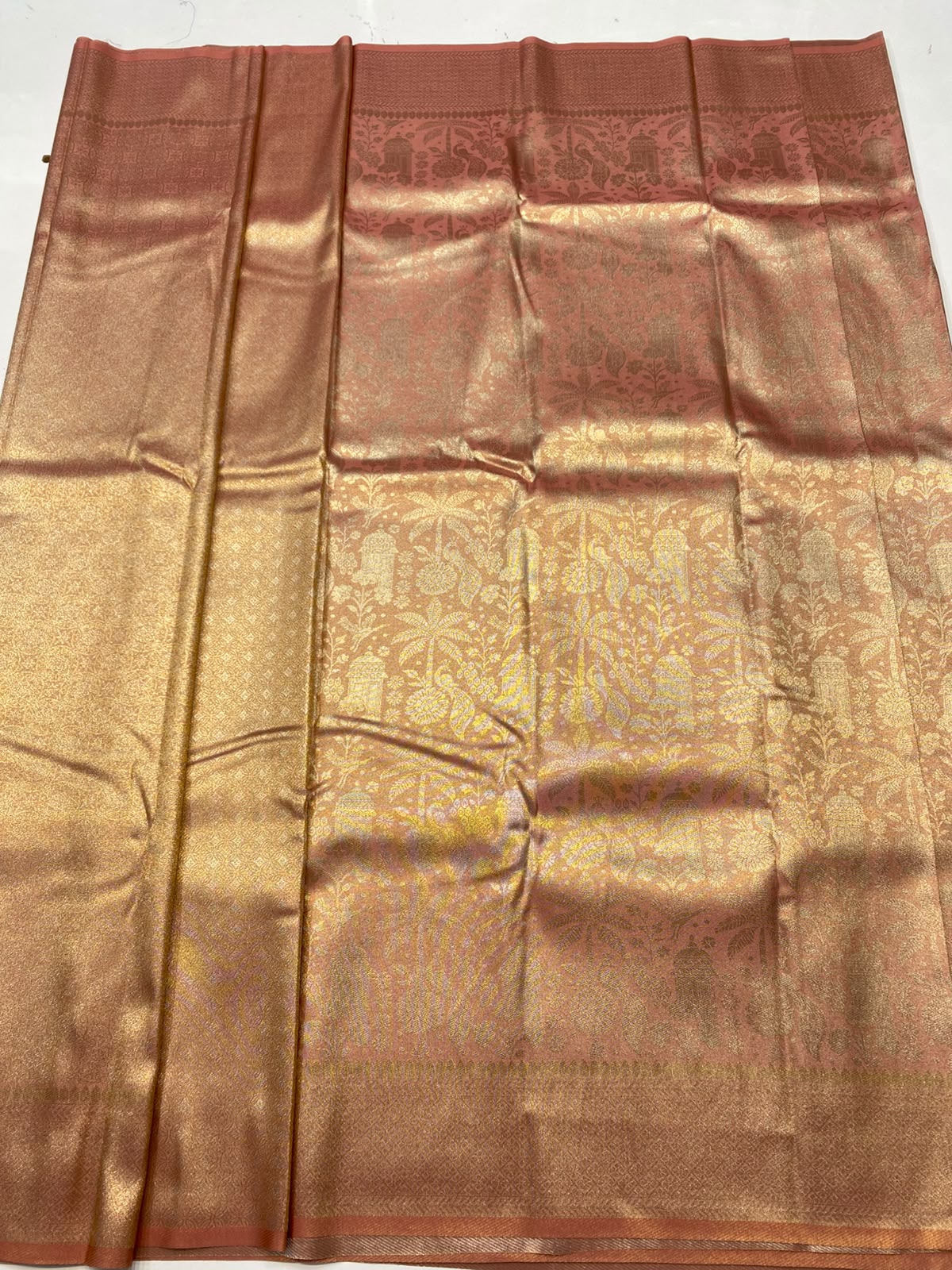 Semi Silk Butta Saree(3794-R4)