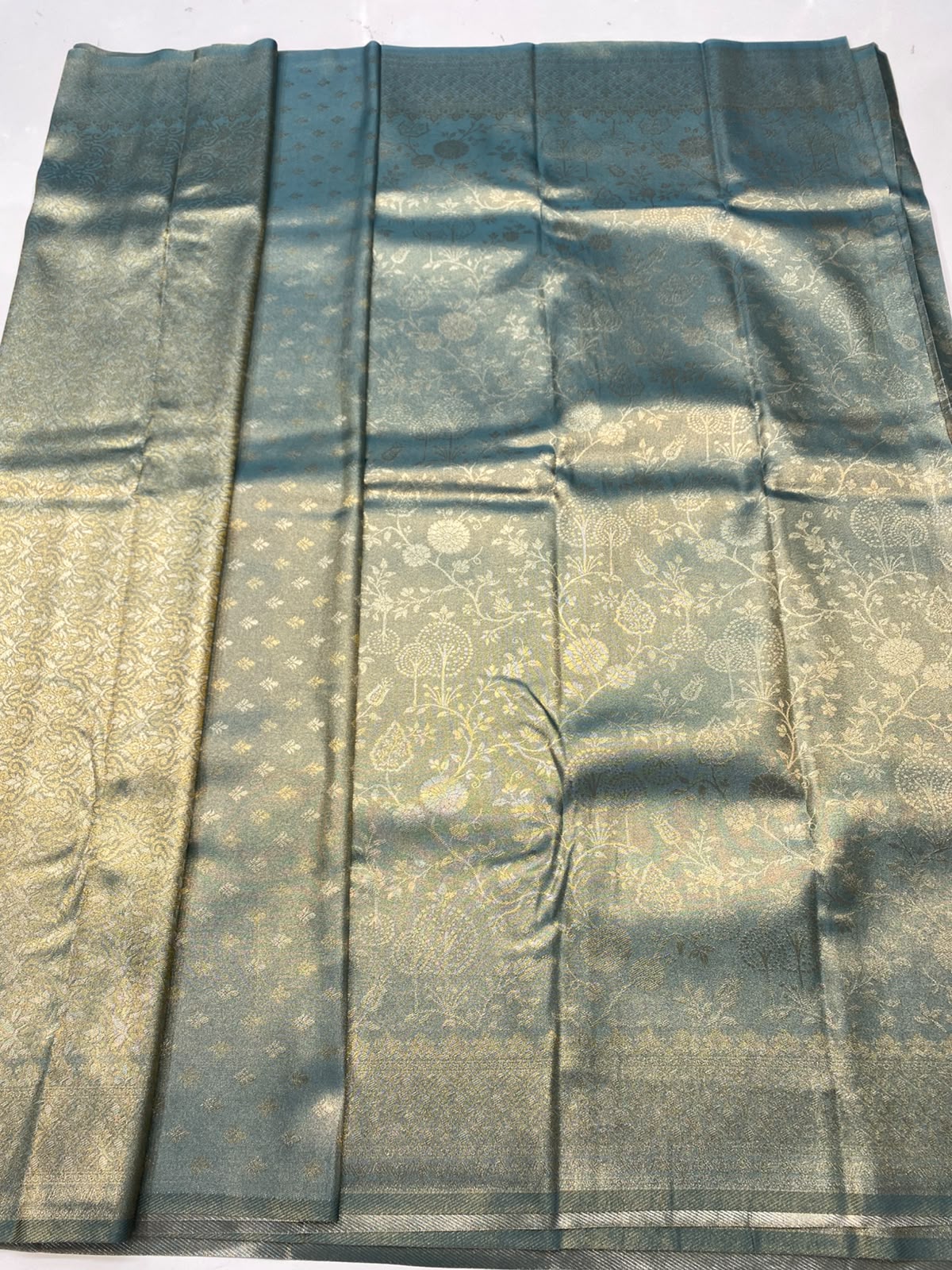 Semi Silk Butta Saree(3794-R4)