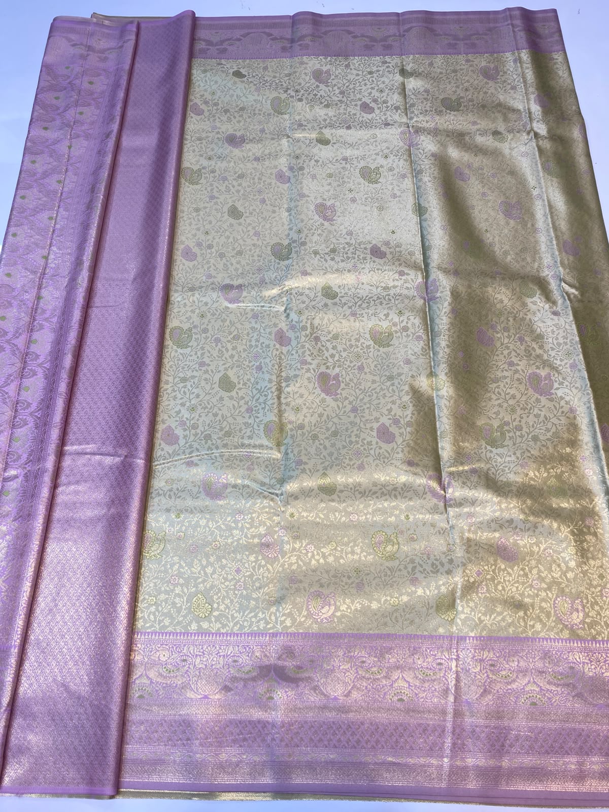 Semi Silk Butta Saree(3778-R5)