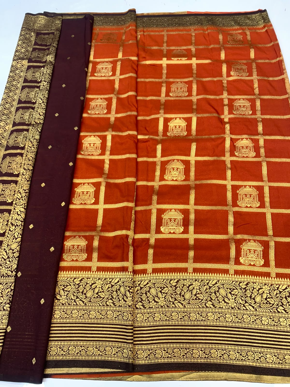 Khaddi Georgette Saree(3787C-R33)