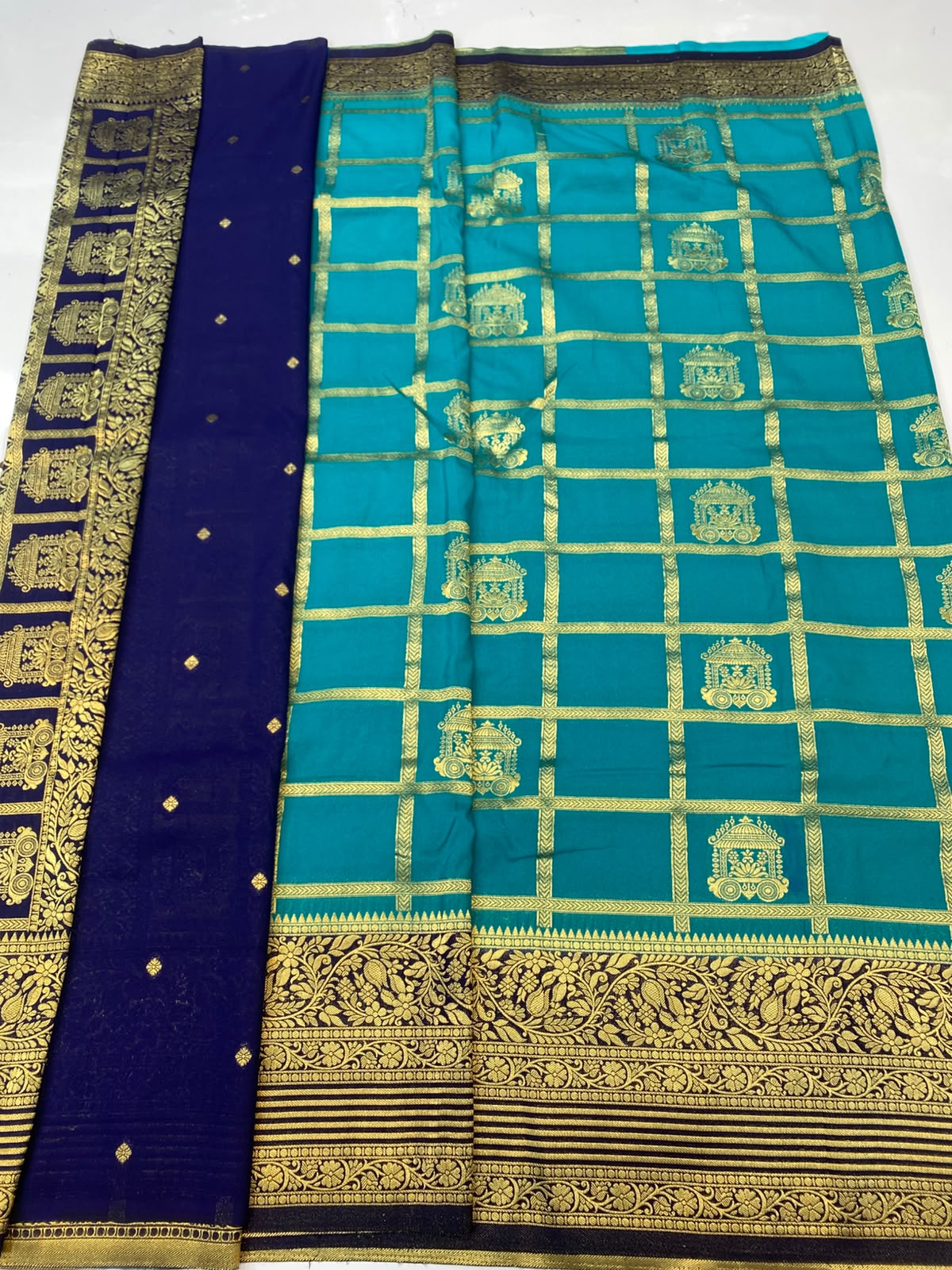 Khaddi Georgette Saree(3787C-R33)