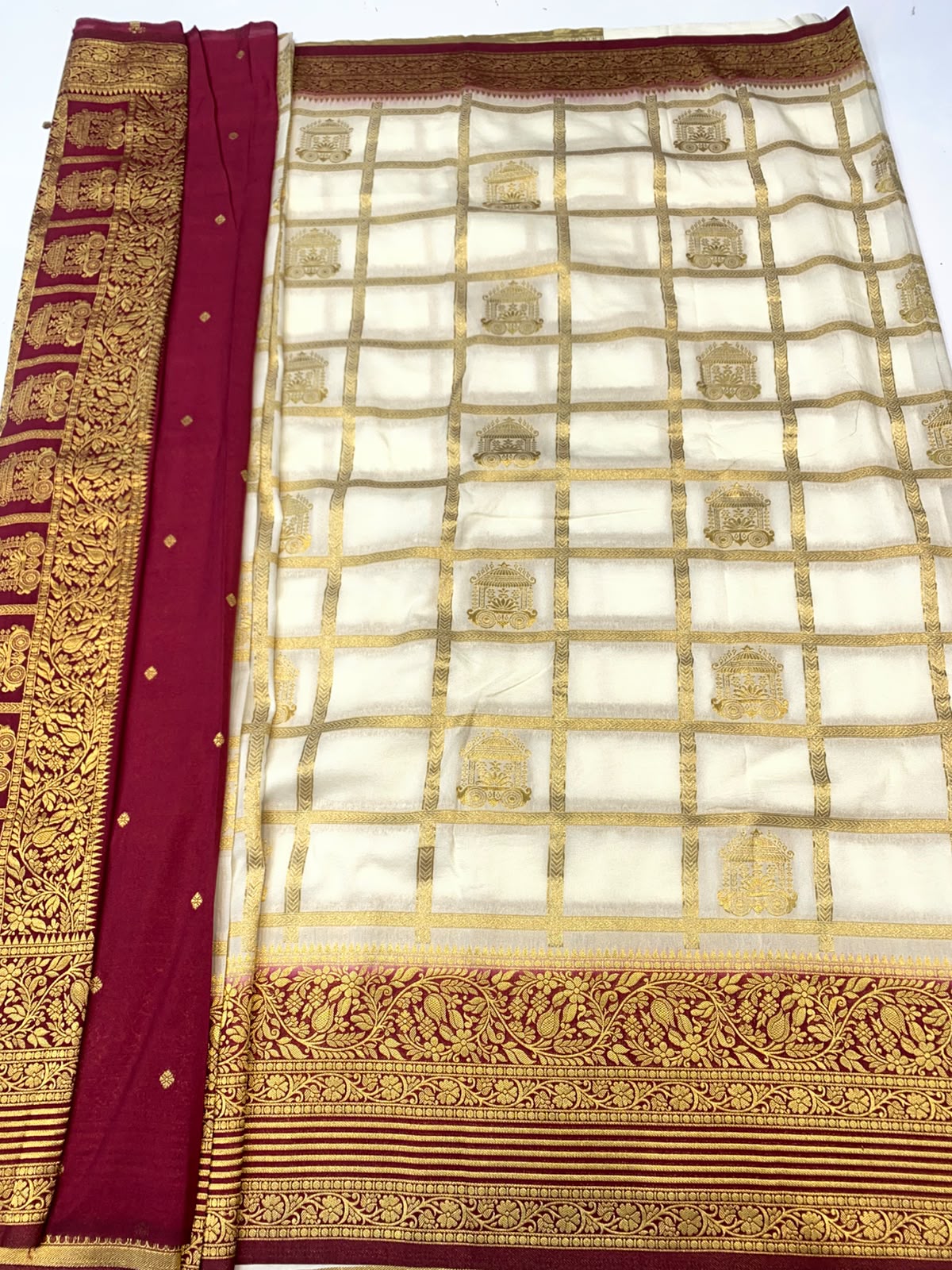 Khaddi Georgette Saree(3787C-R33)