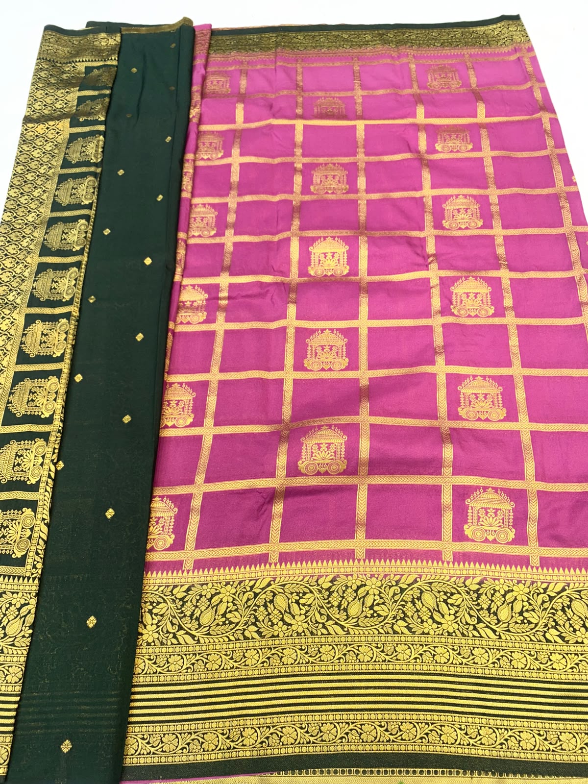 Khaddi Georgette Saree(3787C-R33)