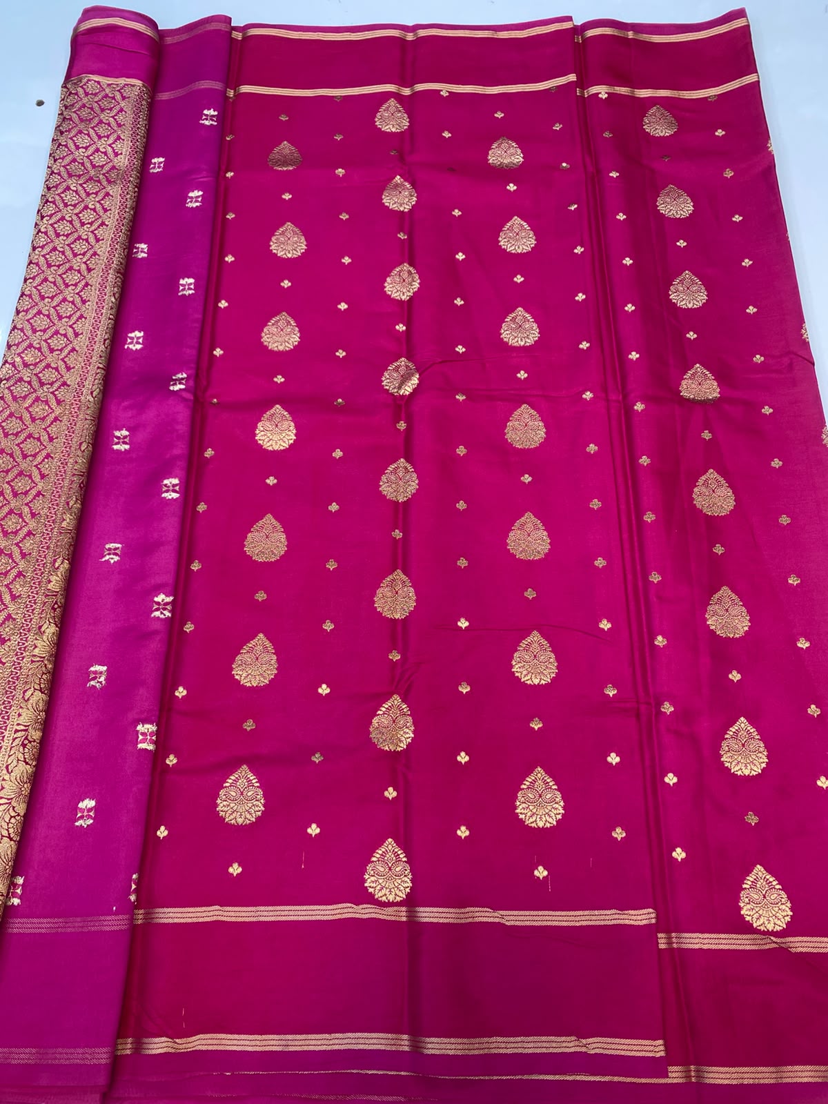 Khaddi Georgette Saree(3779A-R27)