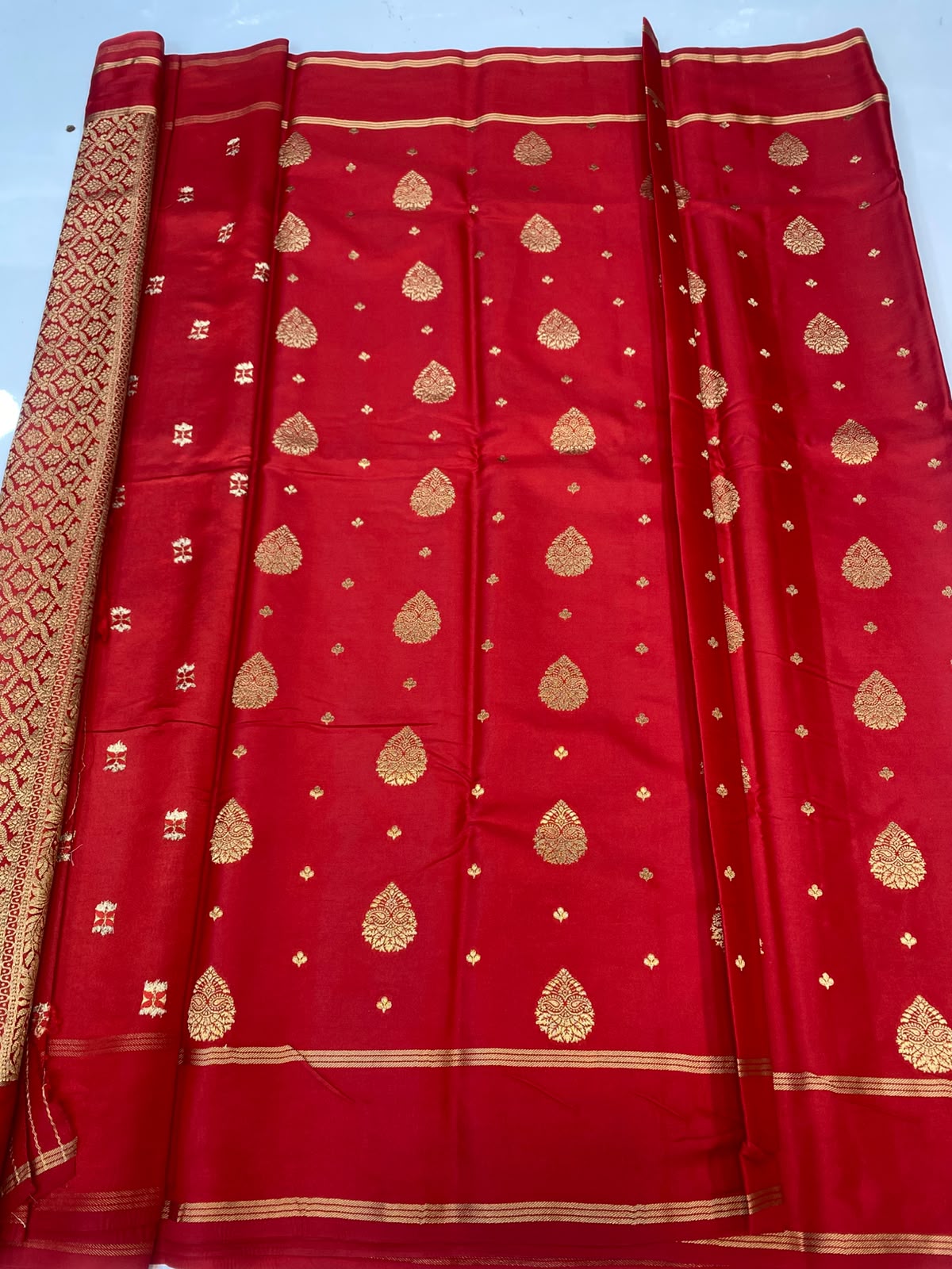 Khaddi Georgette Saree(3779A-R27)