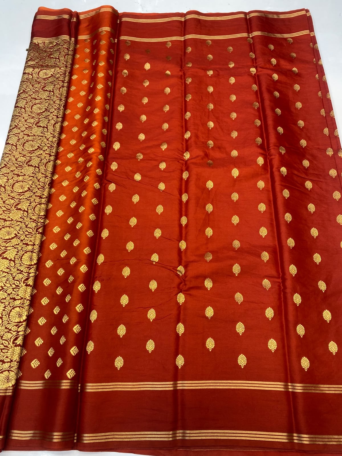 Khaddi Georgette Saree(3779B-R16)