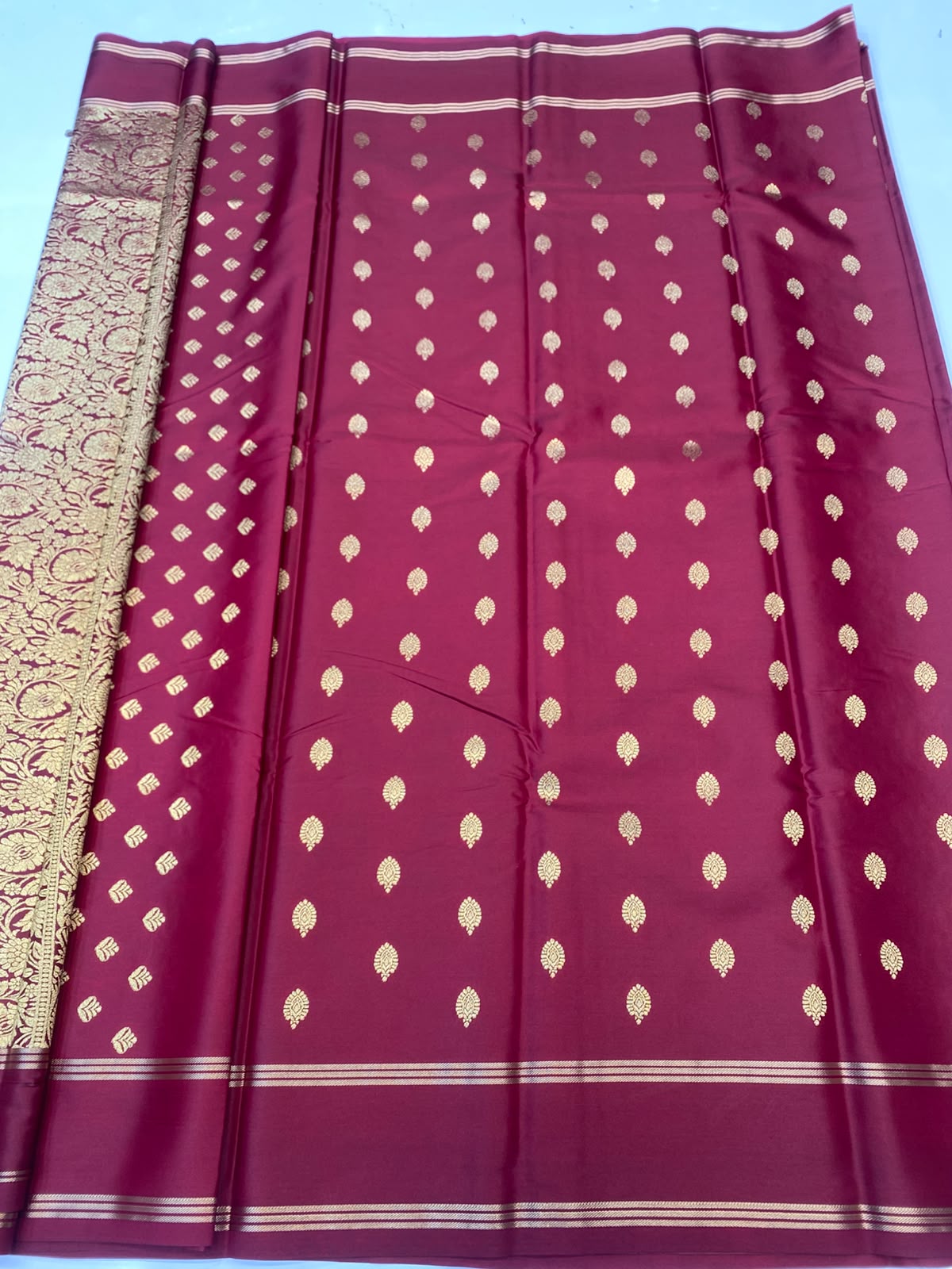 Khaddi Georgette Saree(3779B-R16)