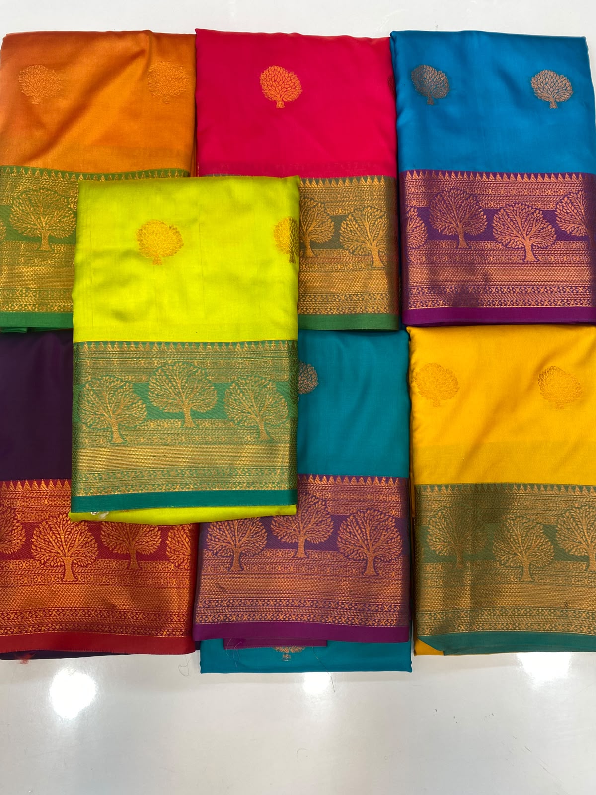 Semi Silk Butta Saree(3796A-R26)