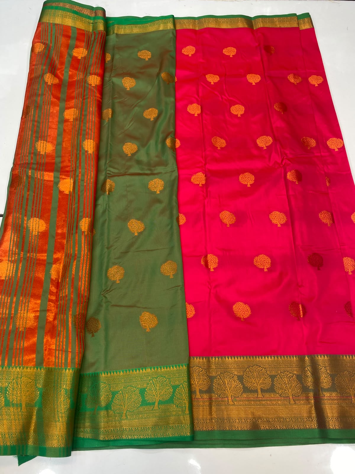 Semi Silk Butta Saree(3796A-R26)