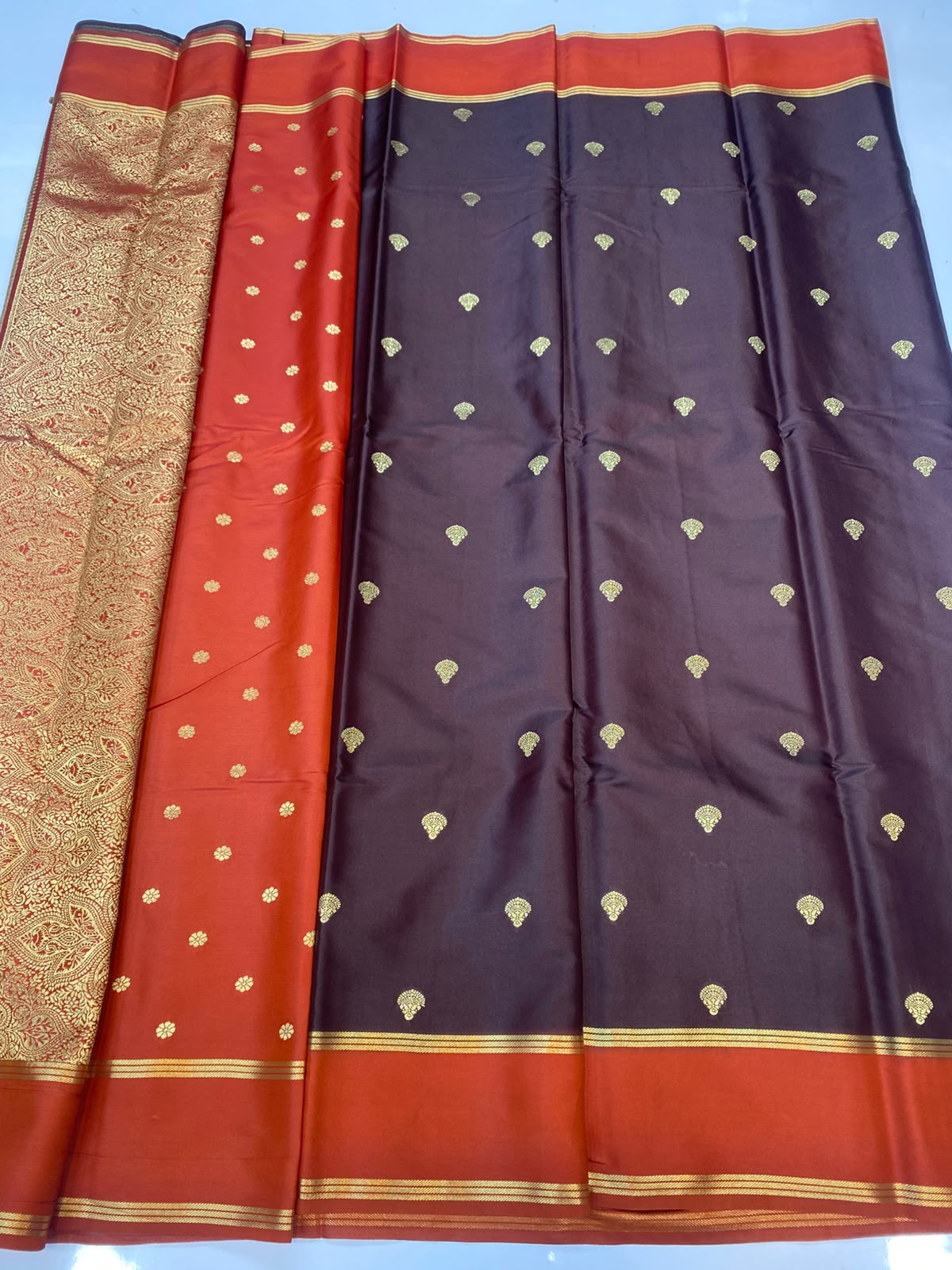 Khaddi Georgette Saree(3784-R7)
