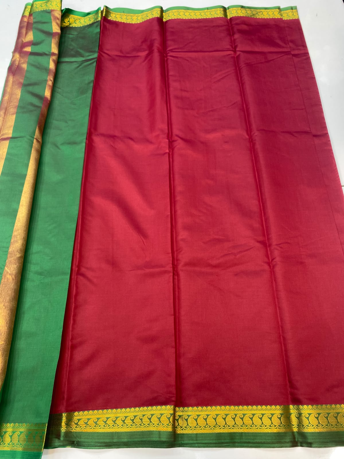 Mysore Crepe Zari Border(3782-R3)