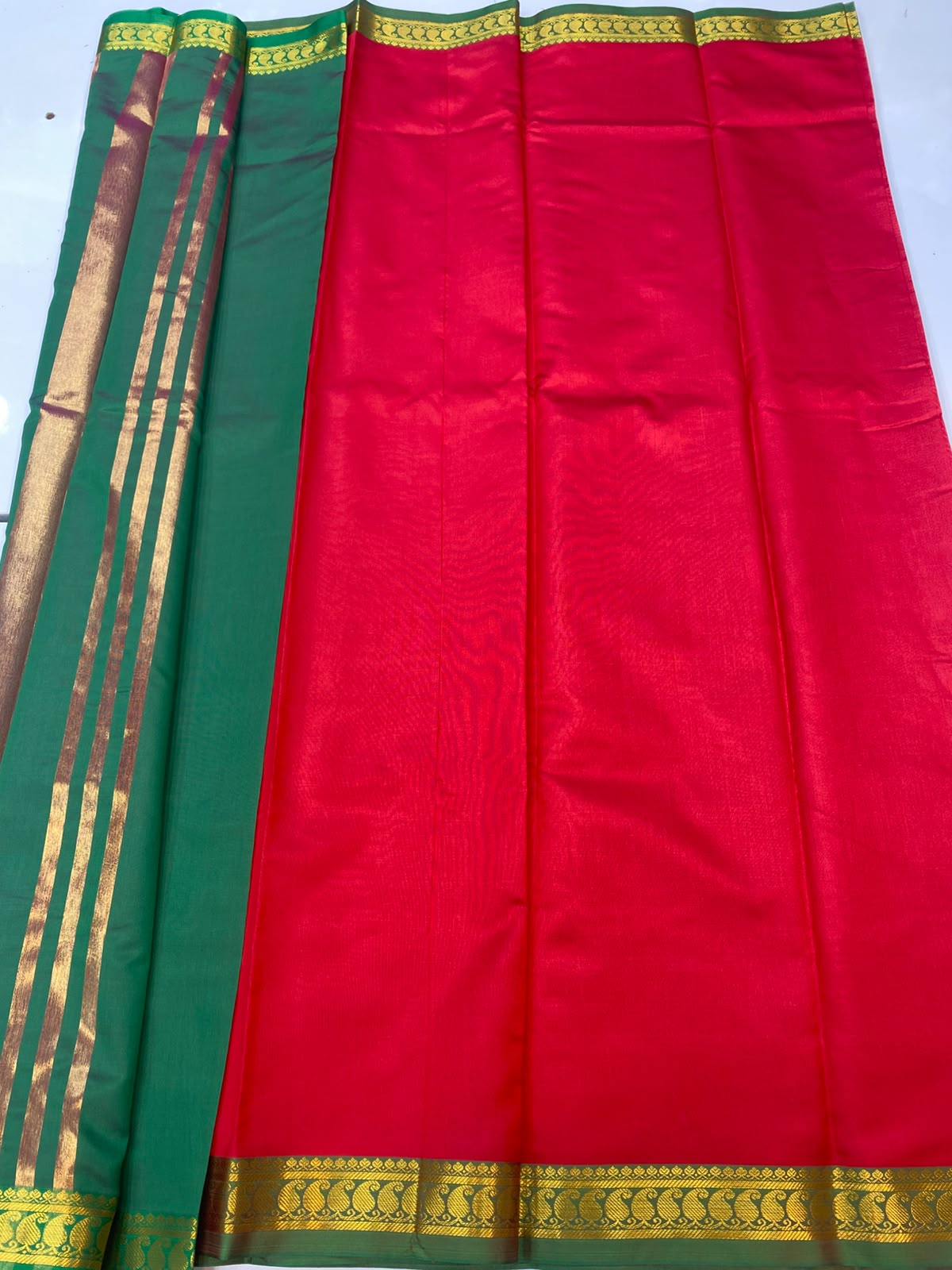 Mysore Crepe Zari Border(3782-R3)