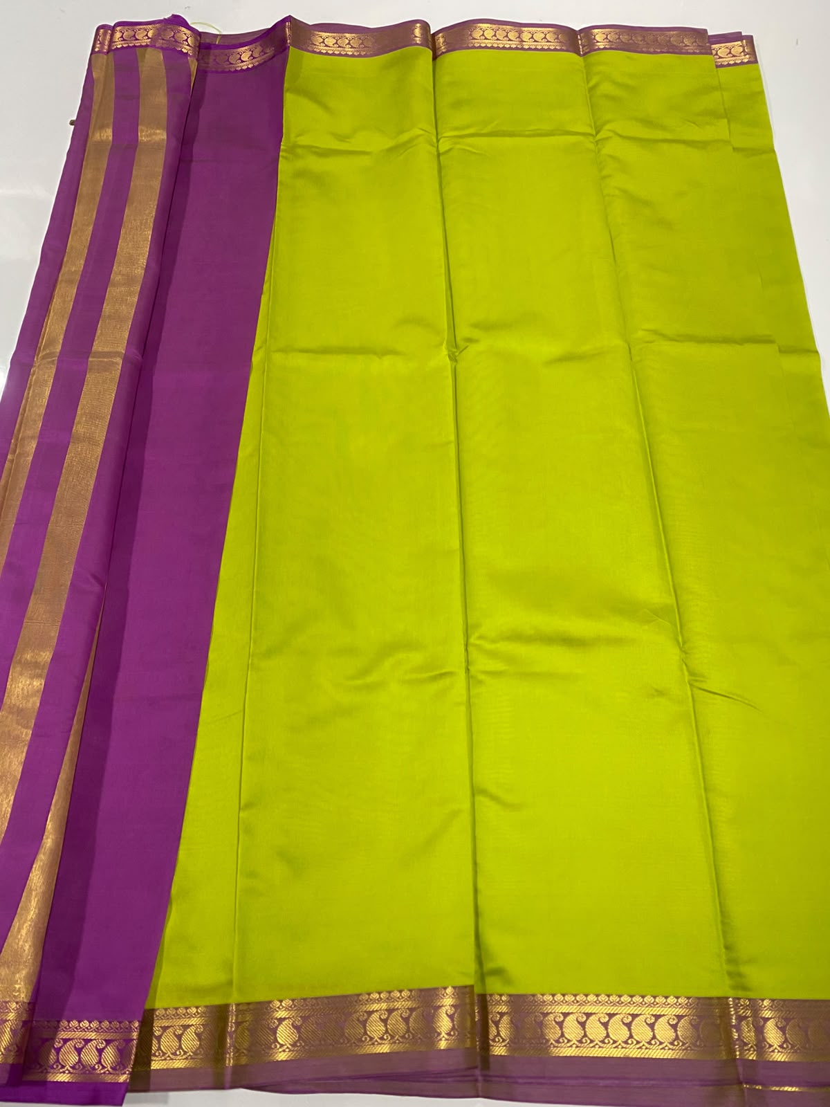 Mysore Crepe Zari Border(3782-R3)
