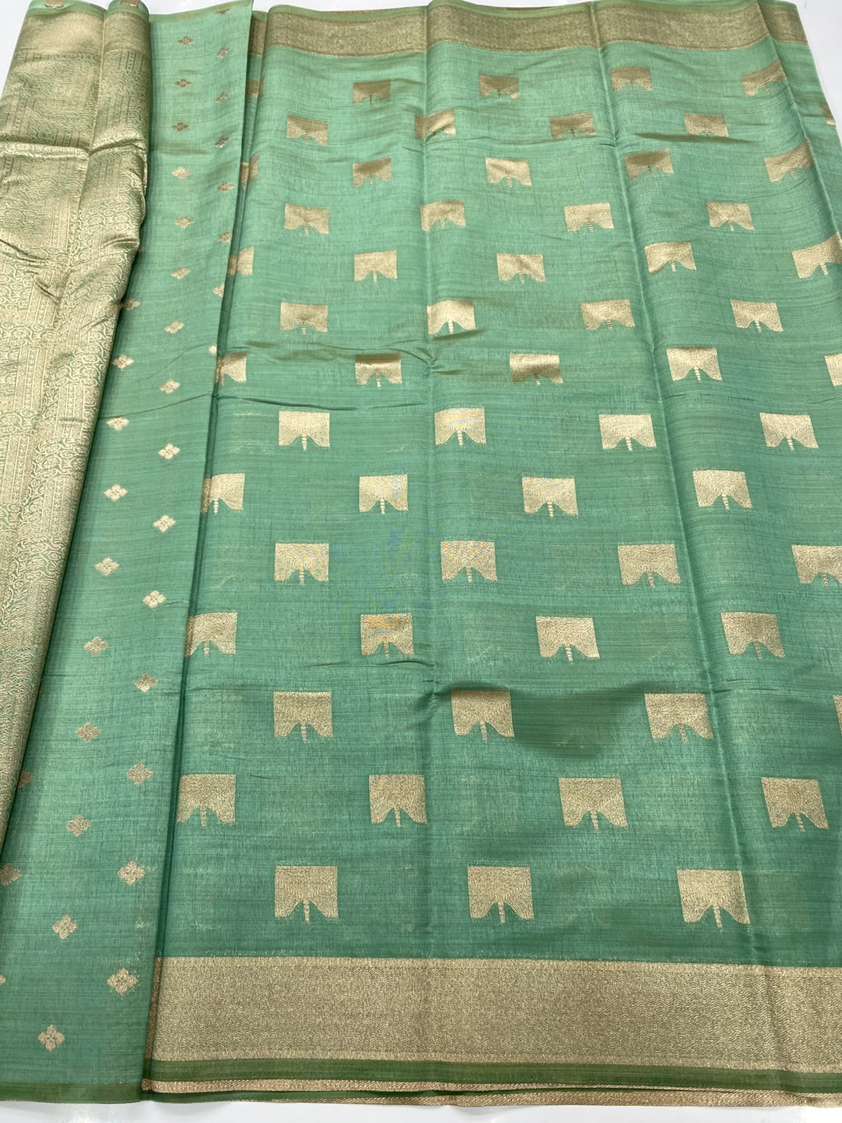 Semi Silk Butta Saree(3792A-R24)