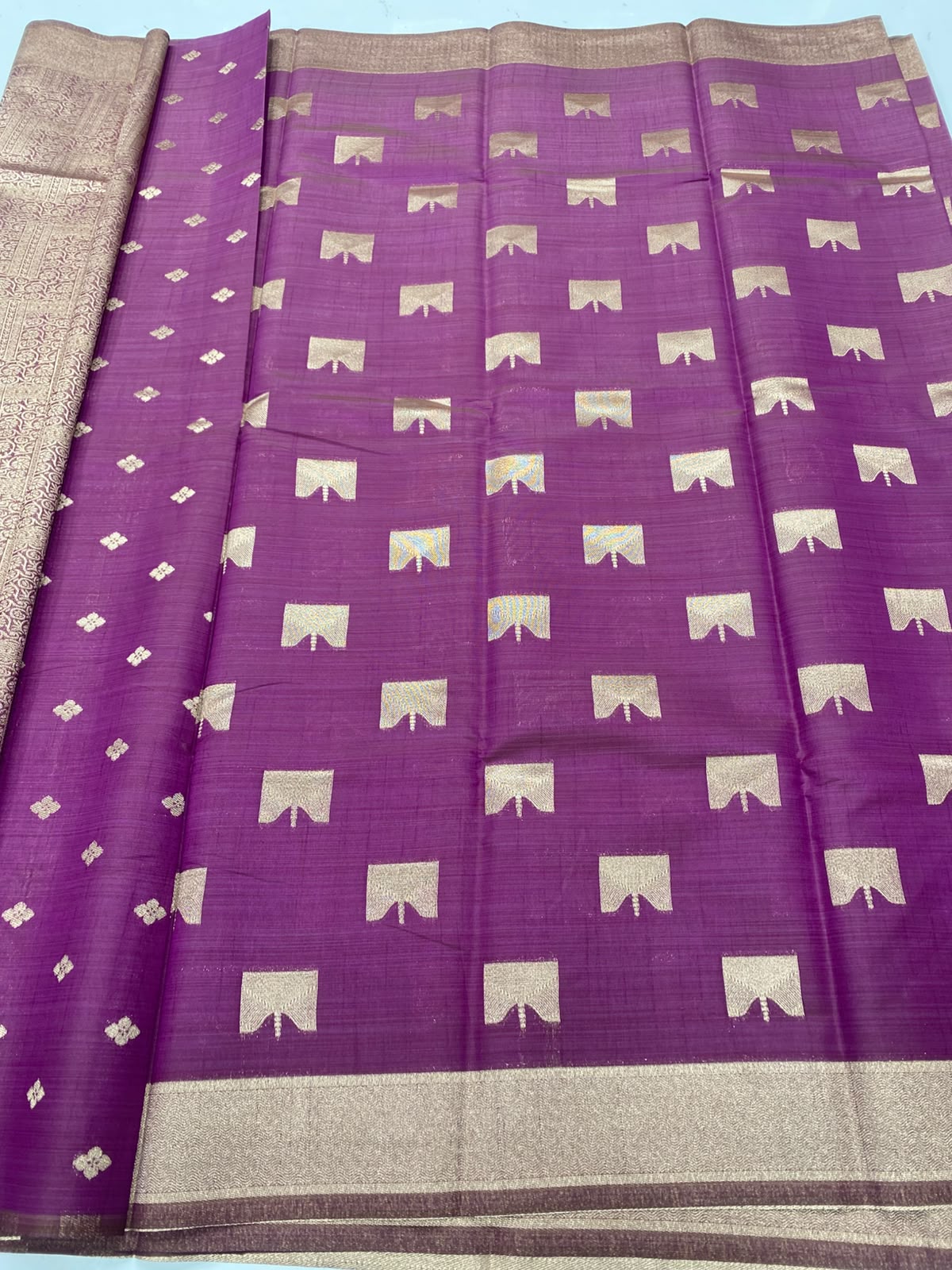Semi Silk Butta Saree(3792A-R24)