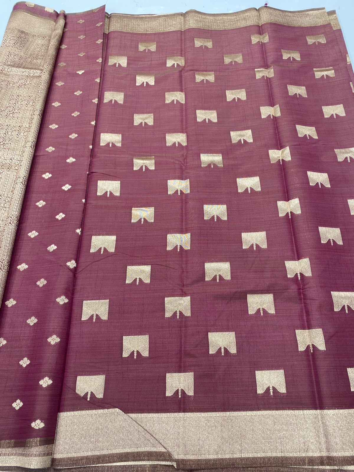 Semi Silk Butta Saree(3792A-R24)