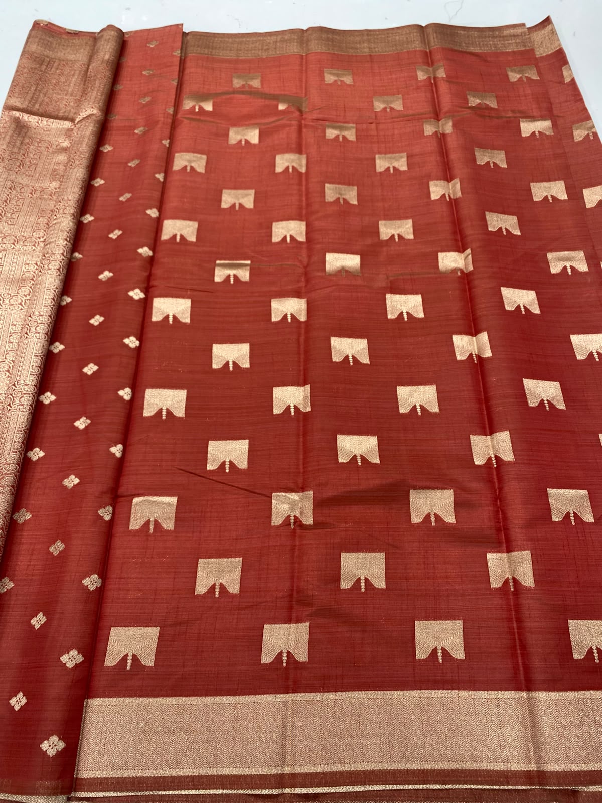 Semi Silk Butta Saree(3792A-R24)