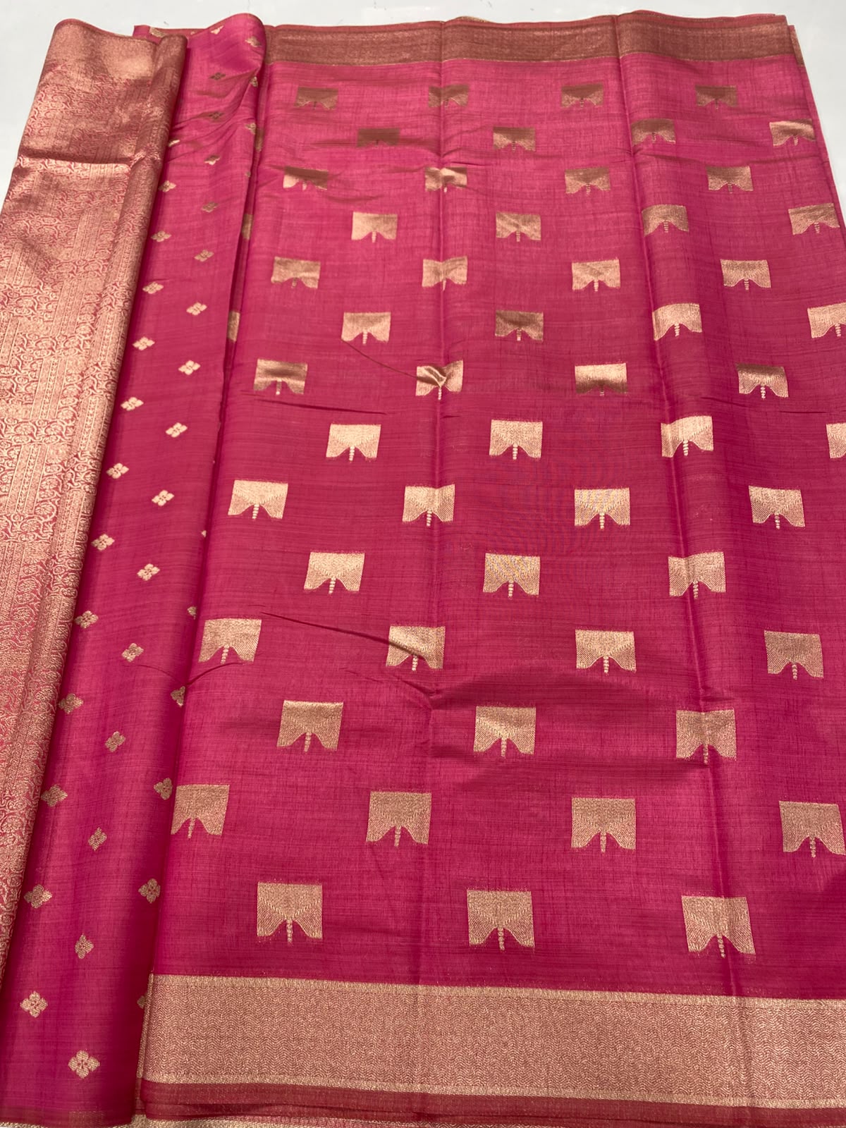 Semi Silk Butta Saree(3792A-R24)