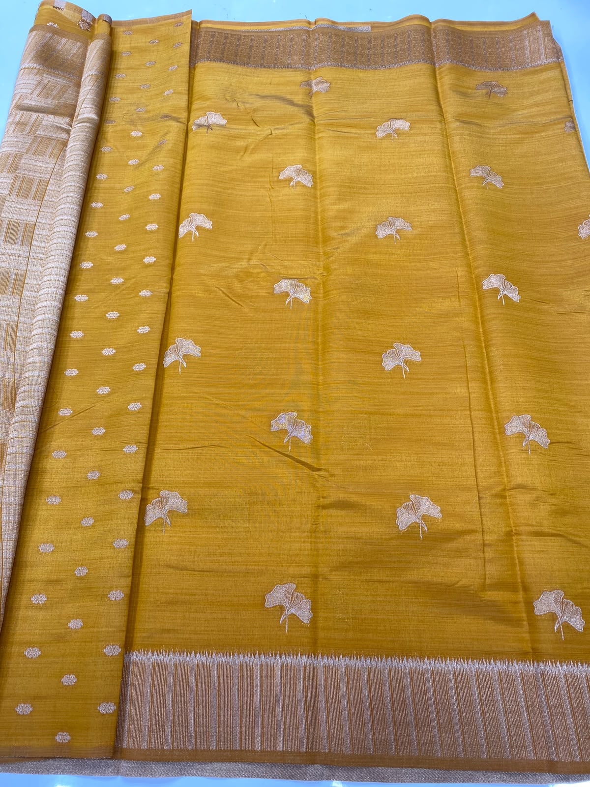 Semi Silk Butta Saree(3792B-R22)